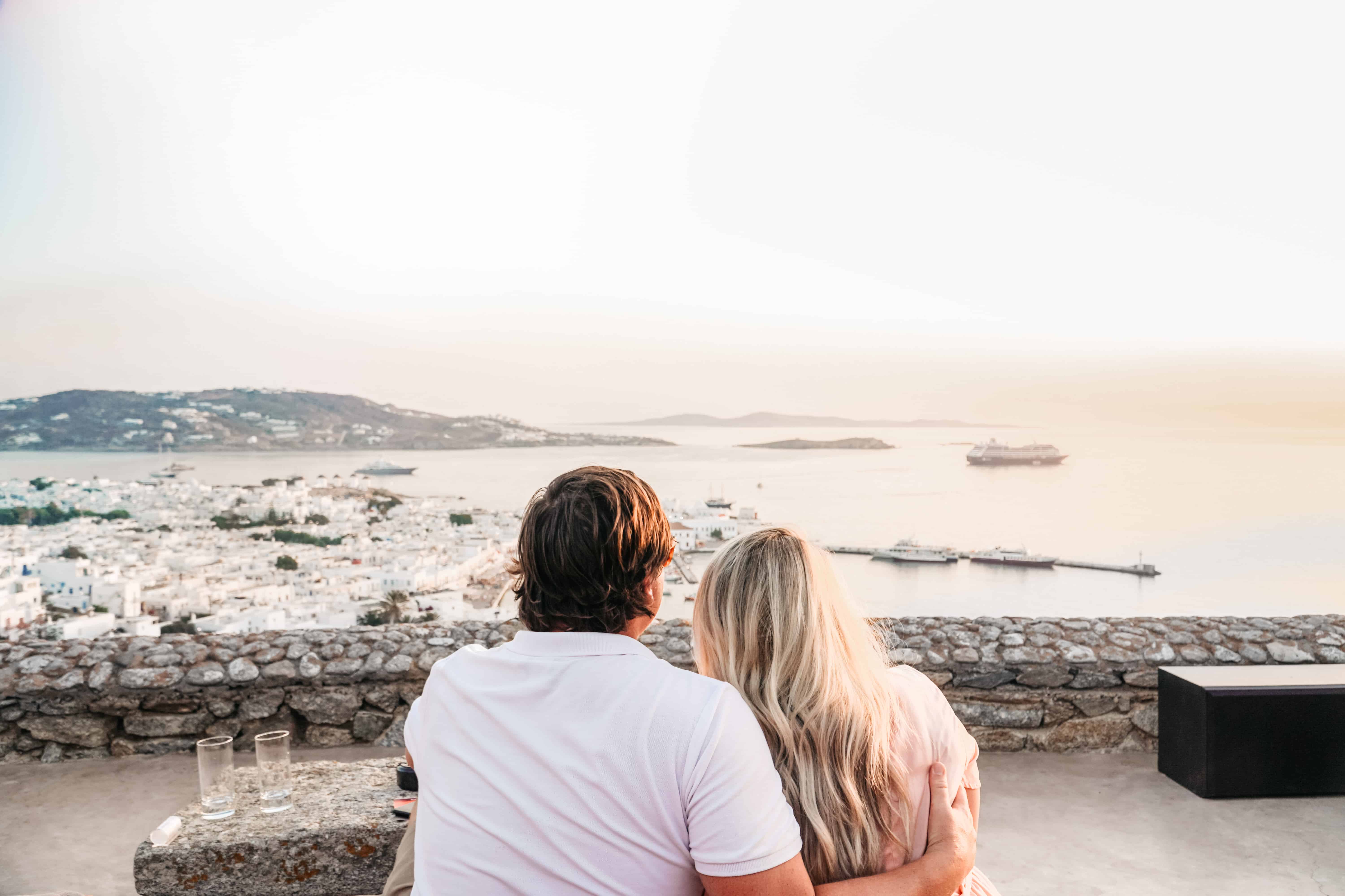 The Most Romantic Destinations in Europe | Mykonos, Greece | The Republic of Rose | #Romance #ValentinesDay #RomanticDestination #CouplesGetaway #Europe #Travel