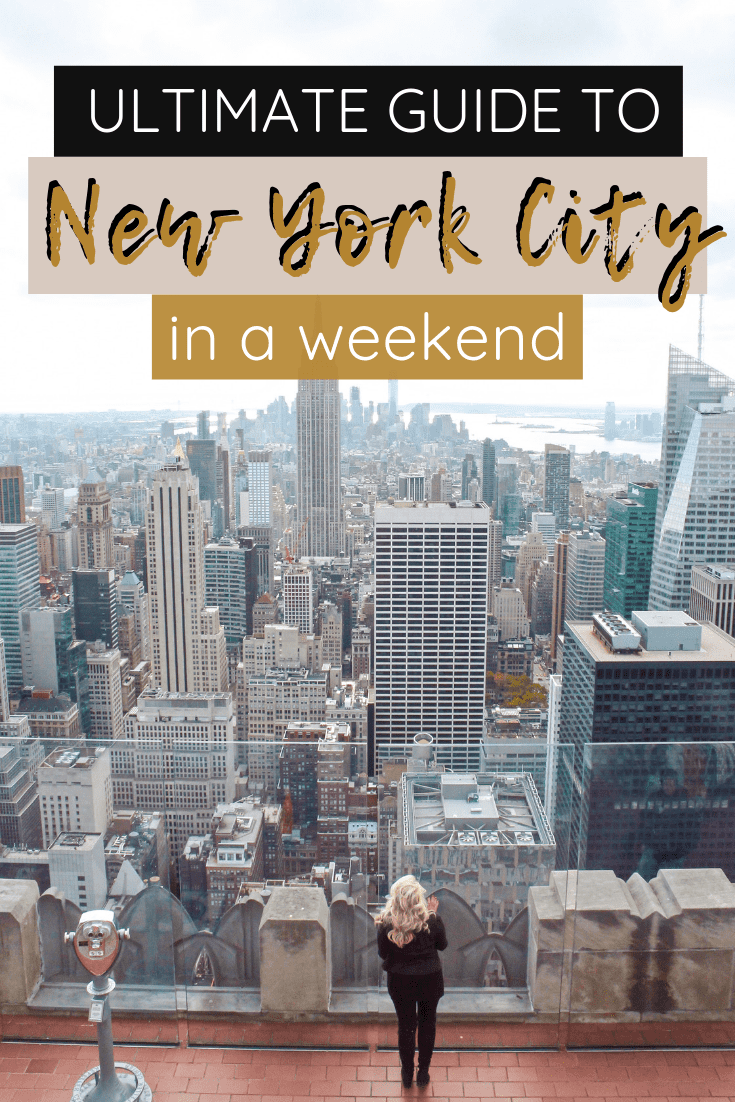 The Ultimate Guide to New York City in a Weekend | The Republic of Rose | #NewYork #NYC #Travel #USA #NewYorkCity #Brooklyn #DUMBO