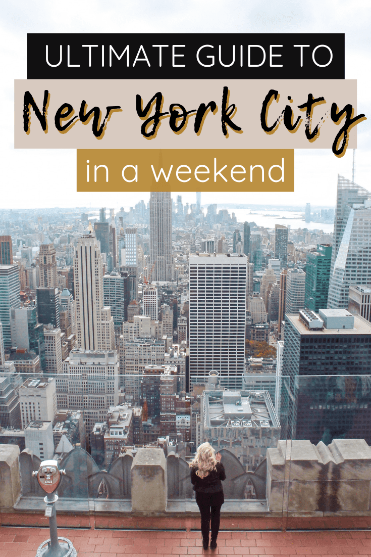 The Ultimate Guide to New York City in a Weekend | The Republic of Rose | #NewYork #NYC #Travel #USA #NewYorkCity #Brooklyn #DUMBO