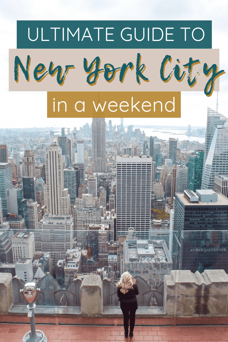 The Ultimate Guide to New York City in a Weekend | The Republic of Rose | #NewYork #NYC #Travel #USA #NewYorkCity #Brooklyn #DUMBO