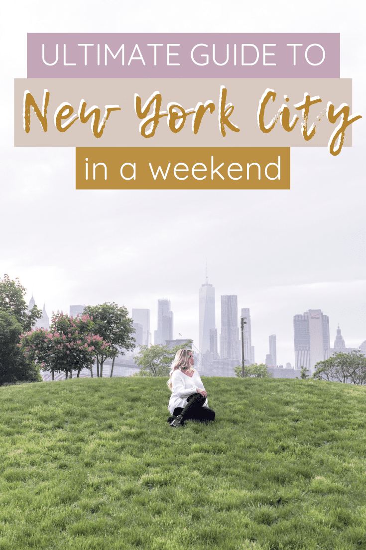 The Ultimate Guide to New York City in a Weekend | The Republic of Rose | #NewYork #NYC #Travel #USA #NewYorkCity #Brooklyn #DUMBO