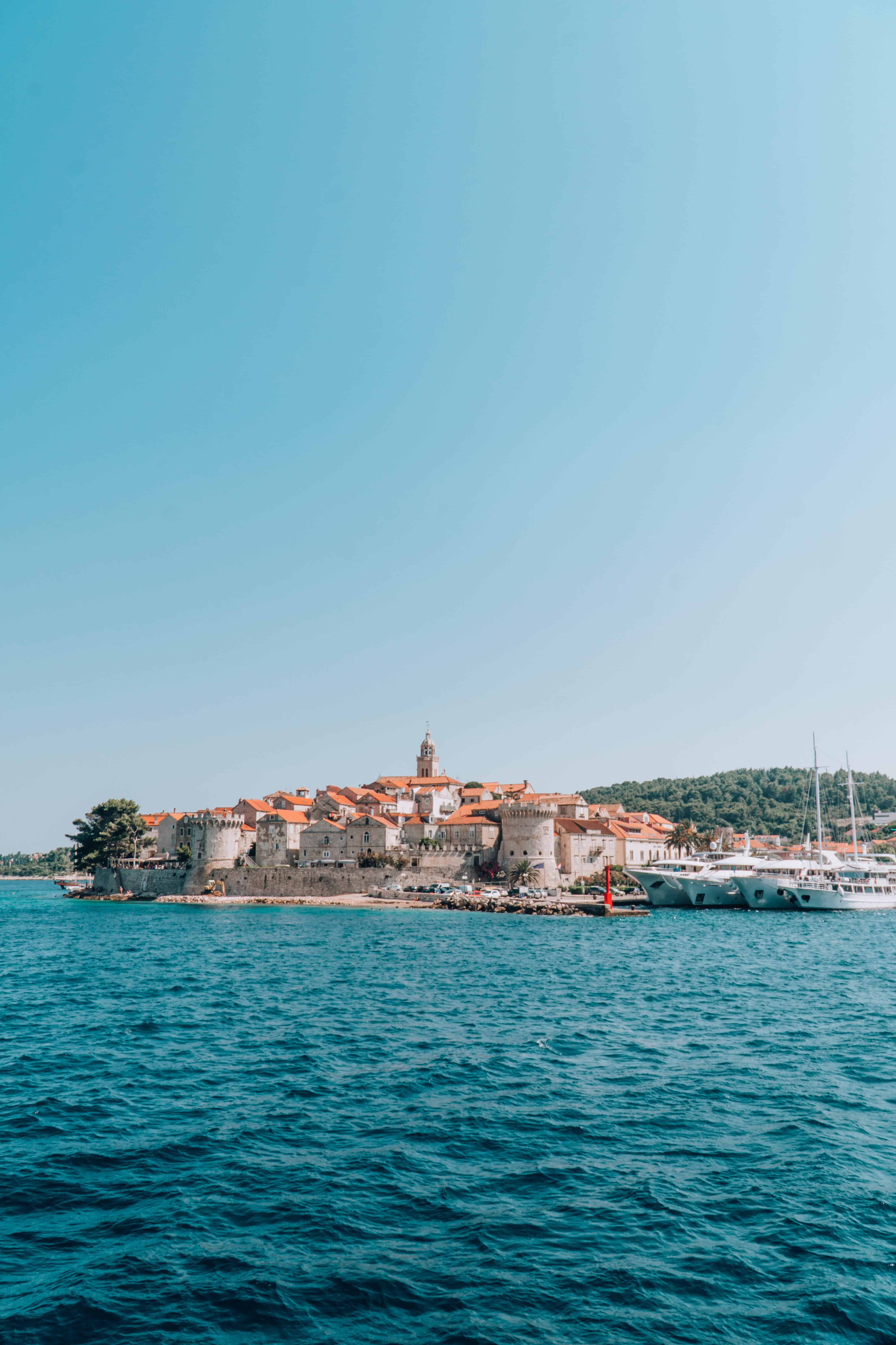 Island Hopping in Croatia Itinerary | The Republic of Rose | Korcula Town #Croatia