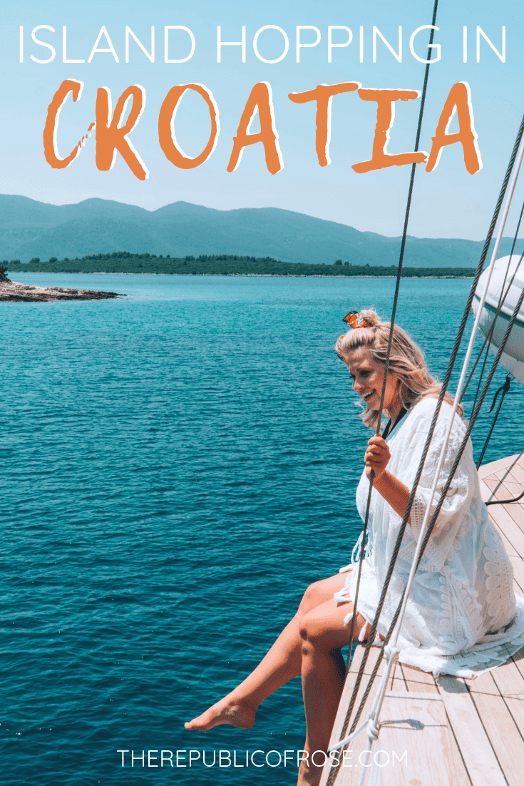 Island Hopping in Croatia Itinerary | The Republic of Rose | #Europe #Croatia #Travel #DalmationCoast #AdriaticSea #Hvar #Korcula #Brac #Split #ZlatniRat