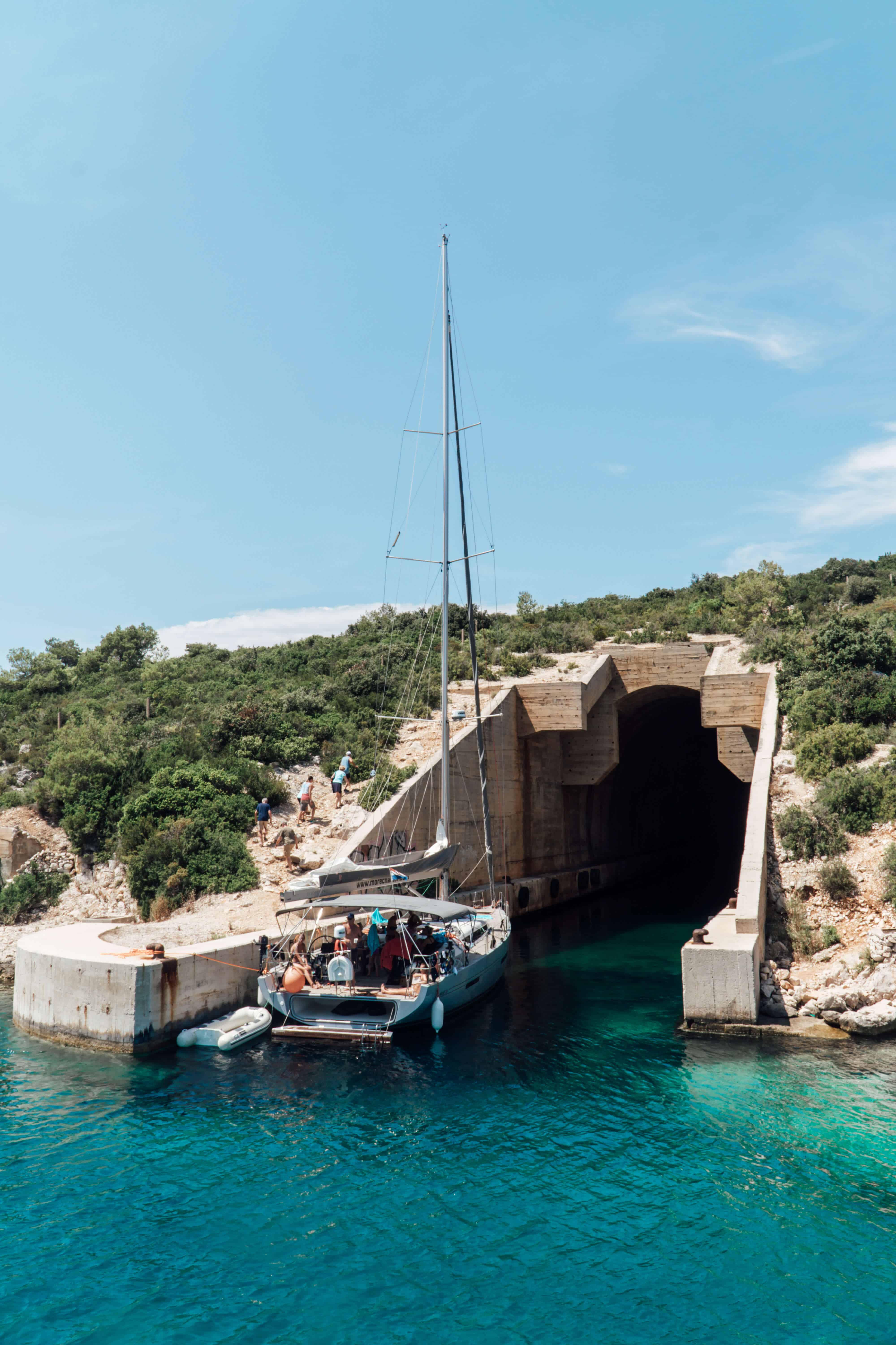HOW TO SPEND ONE DAY IN VIS CROATIA | Jastog Abandoned Submarine Tunnel in Vis | The Republic of Rose