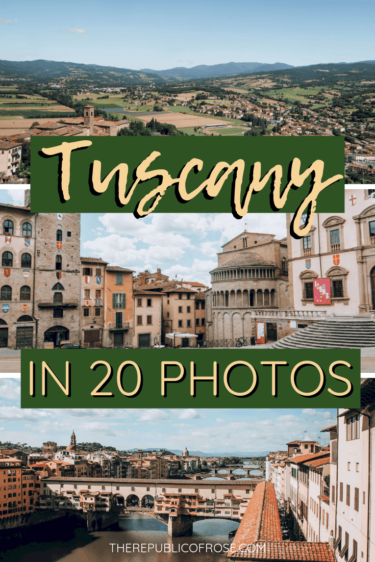 Tuscany, Italy in 20 Photos | The Republic of Rose | #Tuscany #Italy #Poppi #Florence #Arezzo #Travel