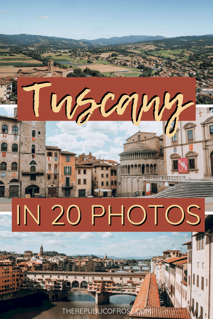 Tuscany, Italy in 20 Photos | The Republic of Rose | #Tuscany #Italy #Poppi #Florence #Arezzo #Travel