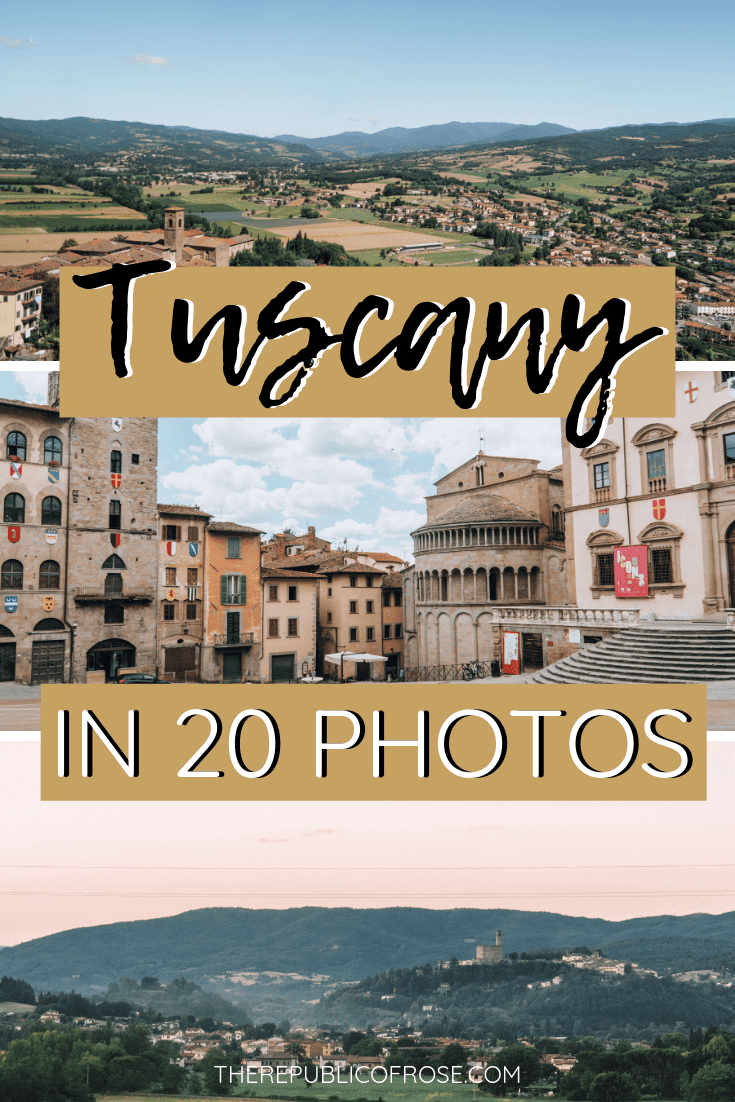 Tuscany, Italy in 20 Photos | The Republic of Rose | #Tuscany #Italy #Poppi #Florence #Arezzo #Travel