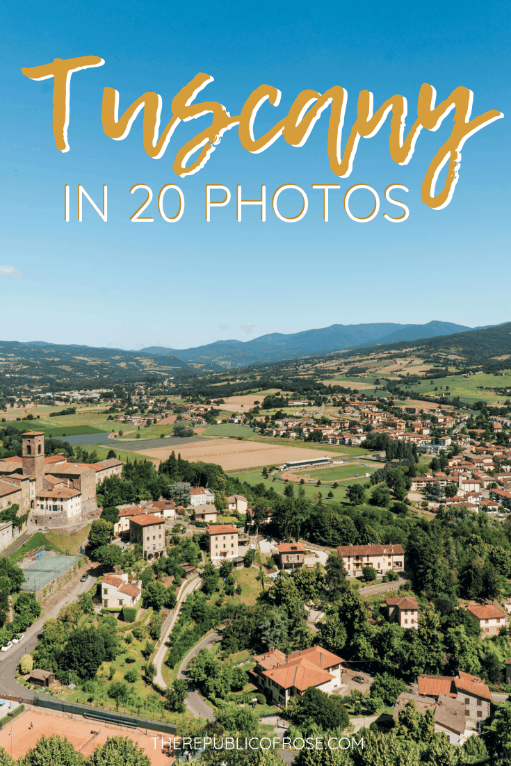 Tuscany, Italy in 20 Photos | The Republic of Rose | #Tuscany #Italy #Poppi #Florence #Arezzo #Travel
