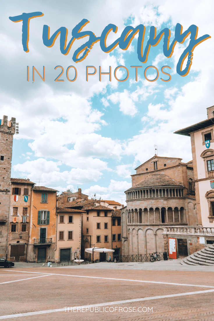 Tuscany, Italy in 20 Photos | The Republic of Rose | #Tuscany #Italy #Poppi #Florence #Arezzo #Travel