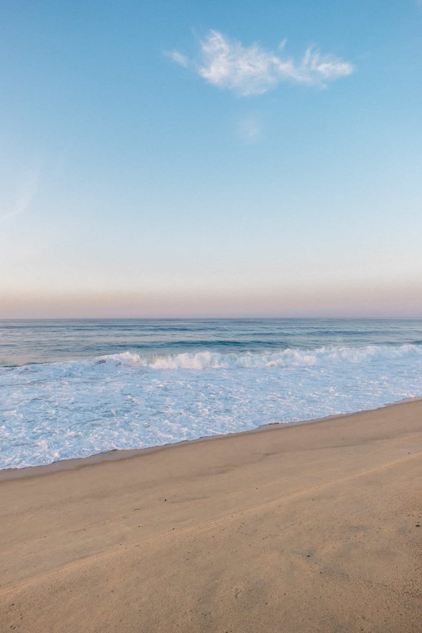 Watching the sunrise at Las Ventanas Los Cabos