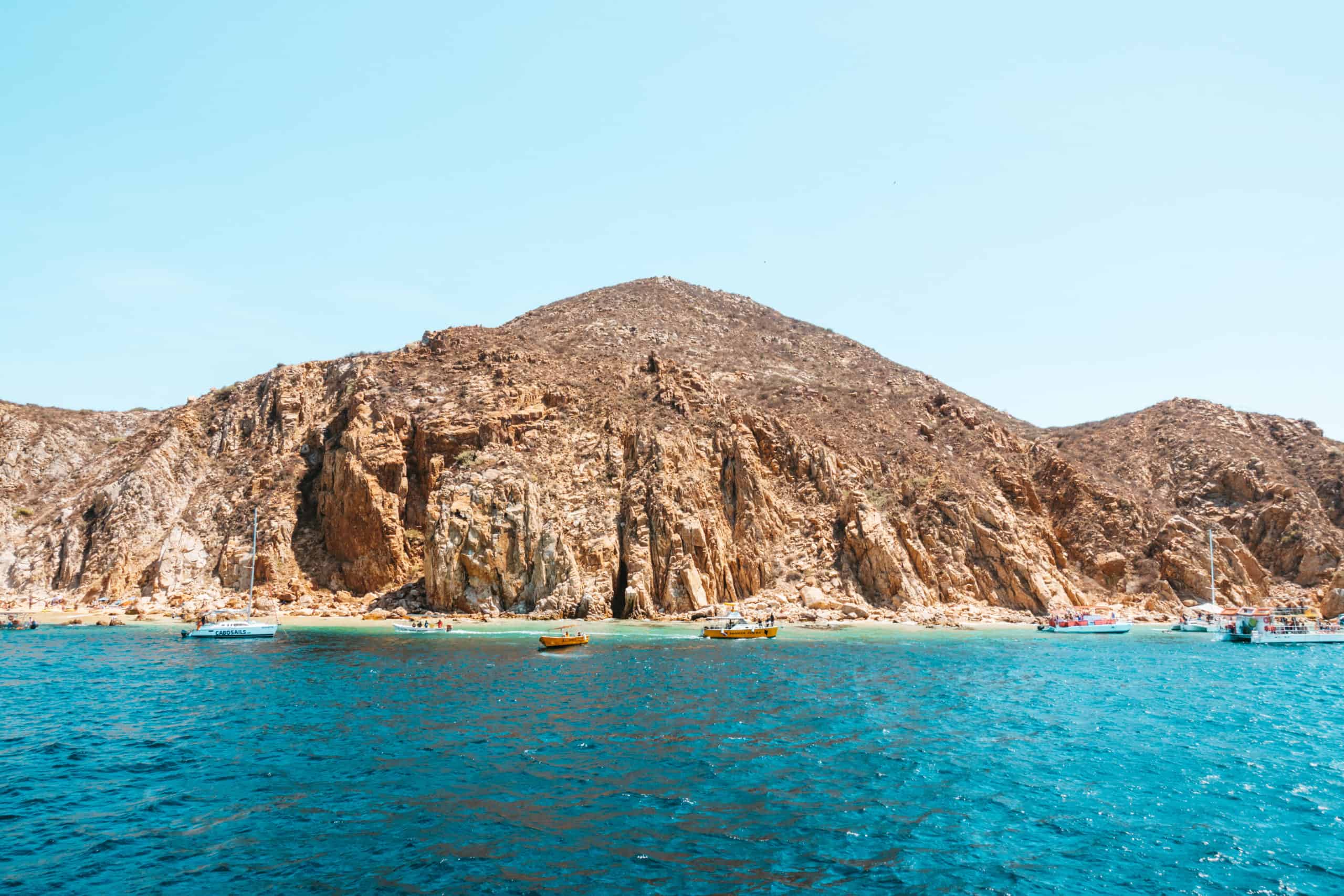 Lover's Beach in Cabo San Lucas, Mexico