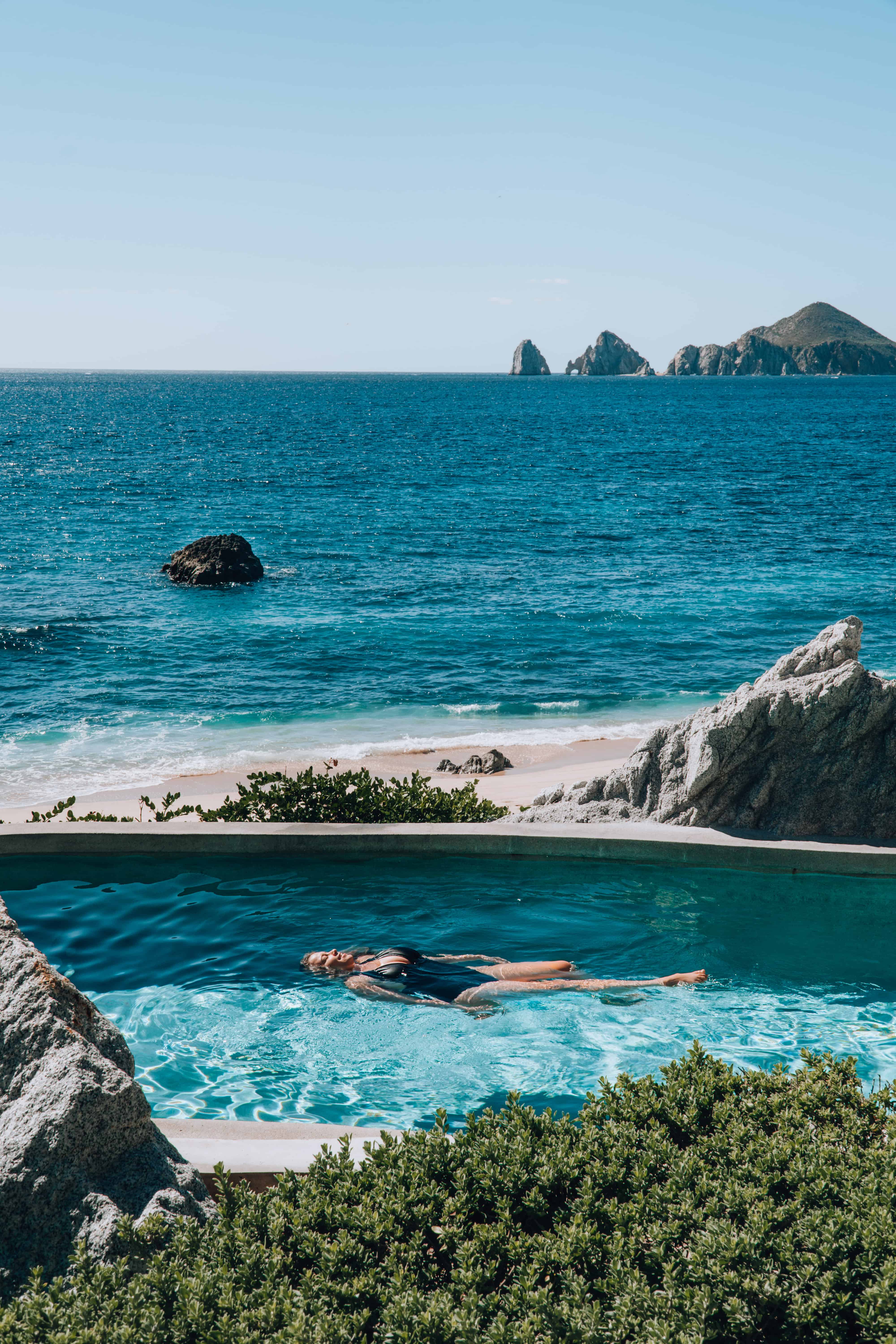View from the Cape Thompson pool | THE ULTIMATE GUIDE TO CABO SAN LUCAS MEXICO | The Republic of Rose