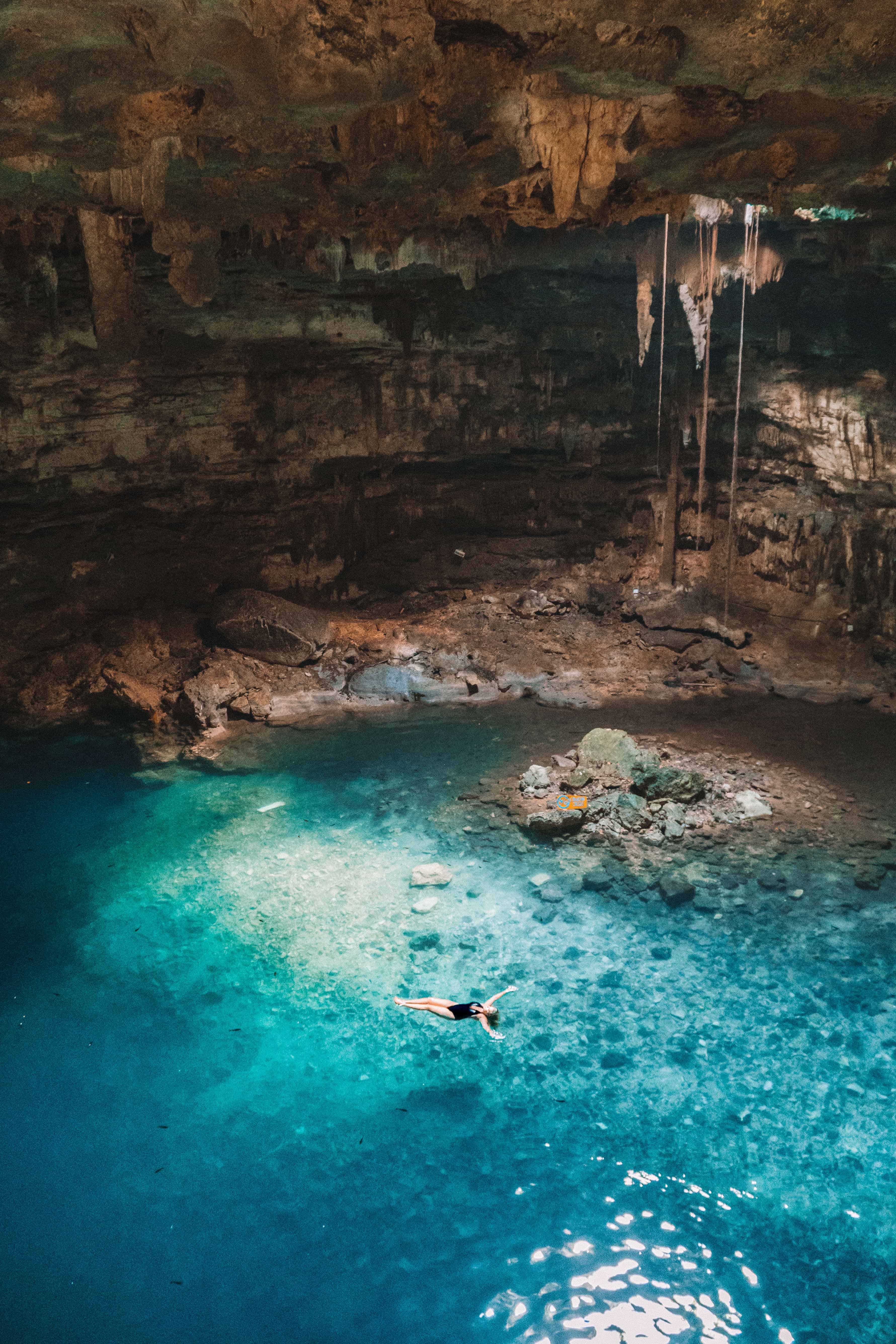Swimming at Cenote Samula | HOW TO SPEND ONE DAY IN VALLADOLID, MEXICO | The Republic of Rose