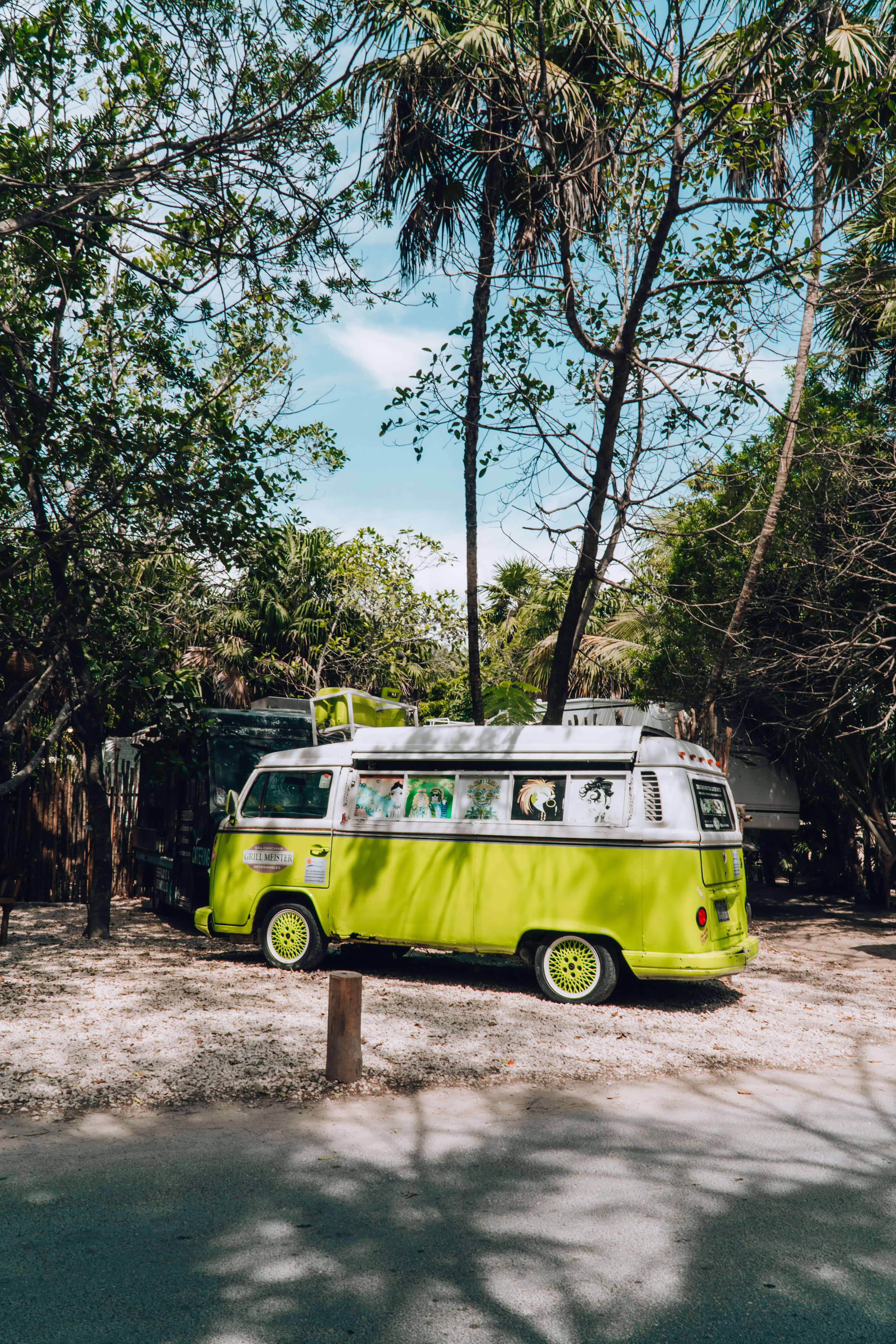 Road along Tulum Playa | TULUM IN 20 PHOTOS | The Republic of Rose | #Tulum #Mexico