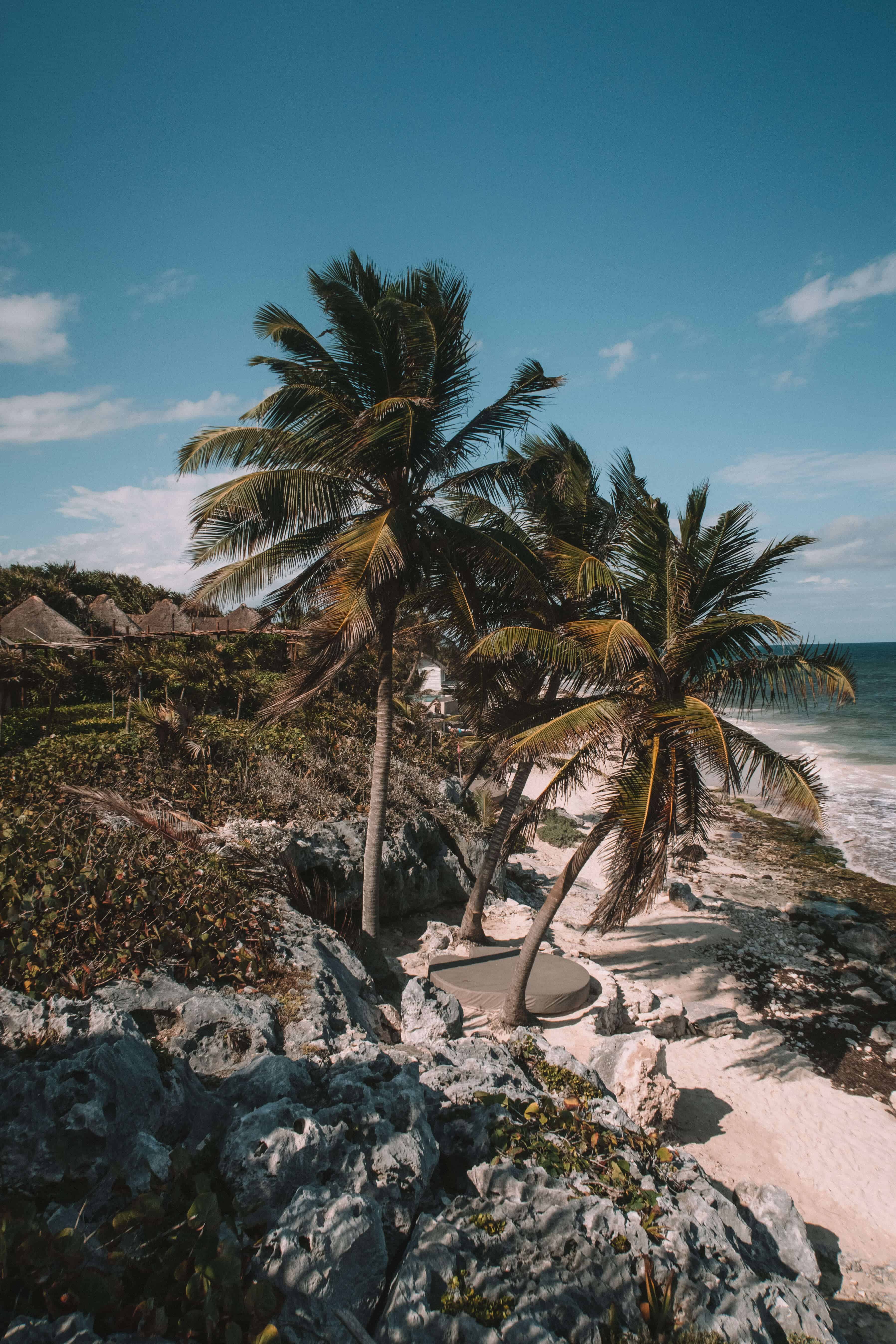 Beach at Azulik | TULUM IN 20 PHOTOS | The Republic of Rose | #Tulum #Mexico