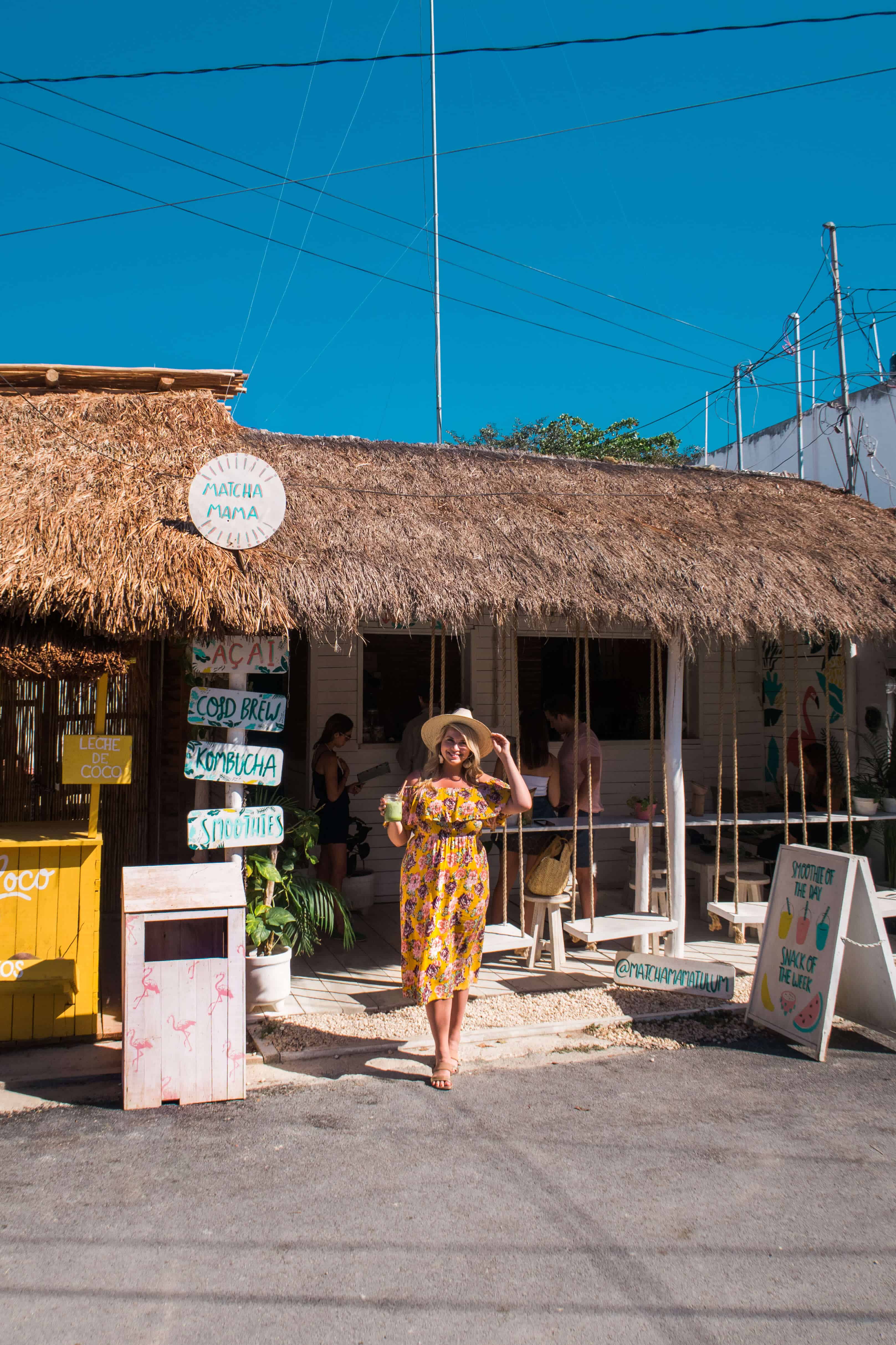 Matcha Mama | TULUM IN 20 PHOTOS | The Republic of Rose | #Tulum #Mexico