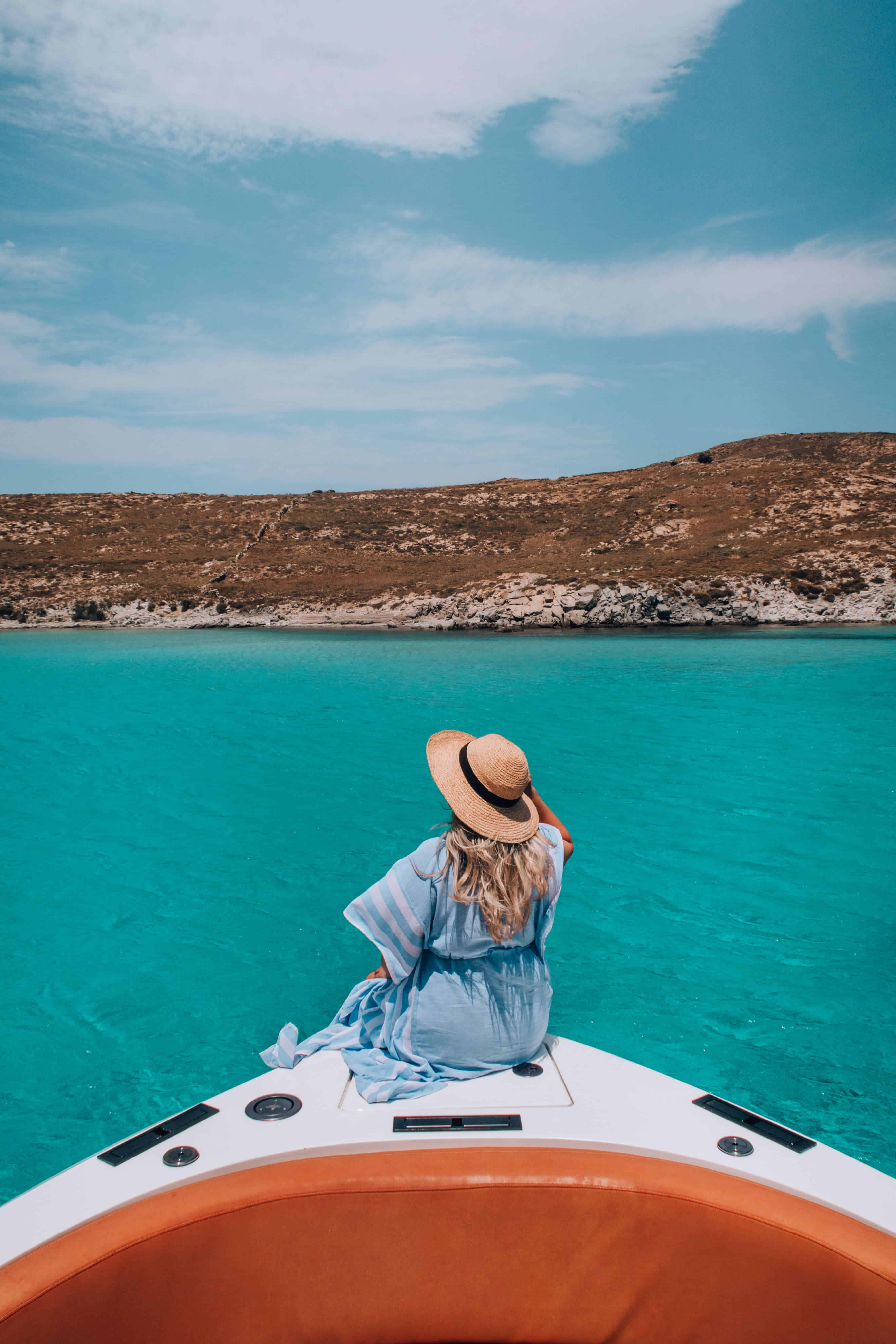 Boat day | THE ULTIMATE GUIDE TO MYKONOS GREECE | The Republic of Rose | #Mykonos #Greece