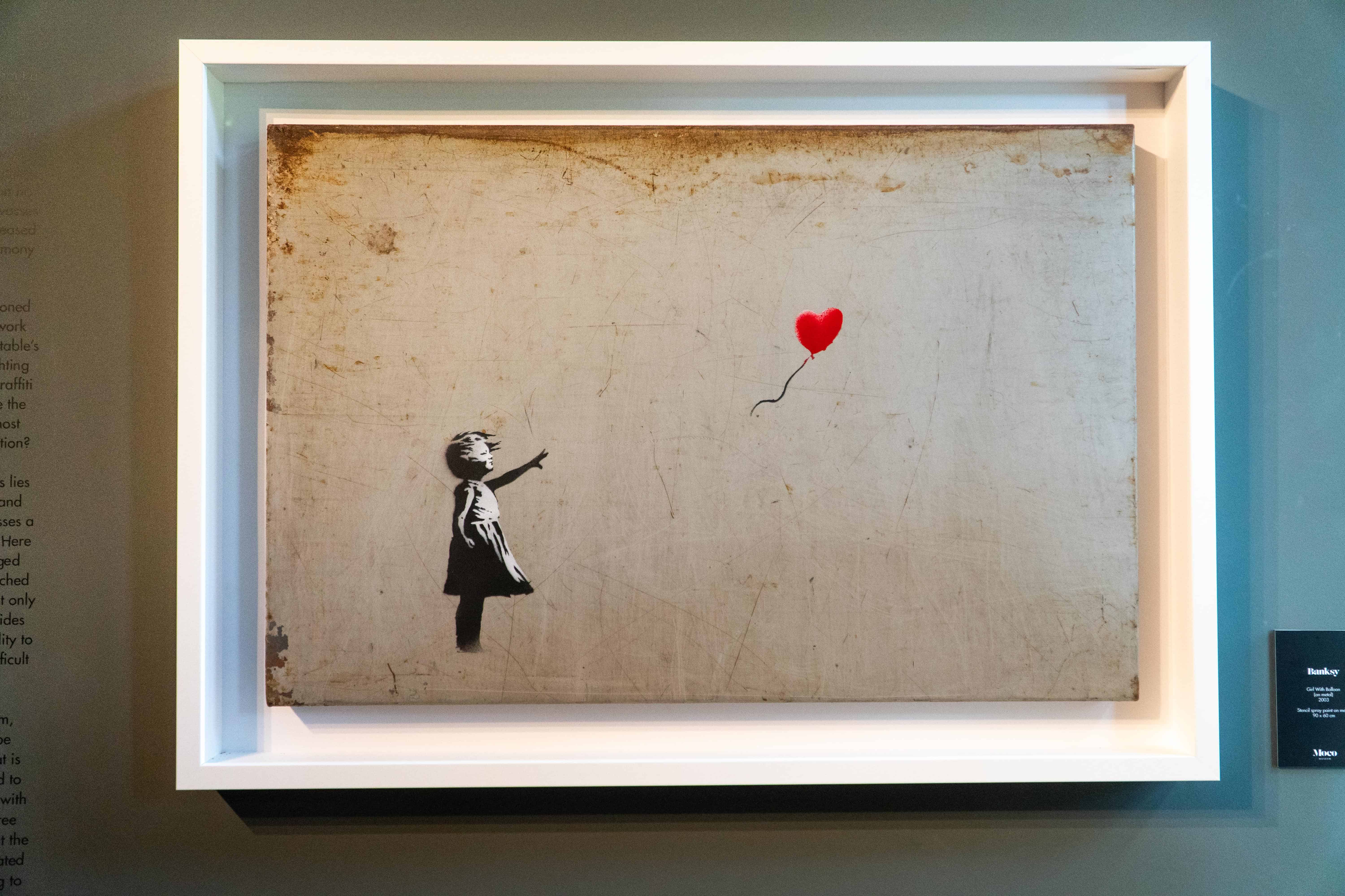 Banksy at Moco Museum | THE ULTIMATE GUIDE TO AMSTERDAM NETHERLANDS | The Republic Of Rose