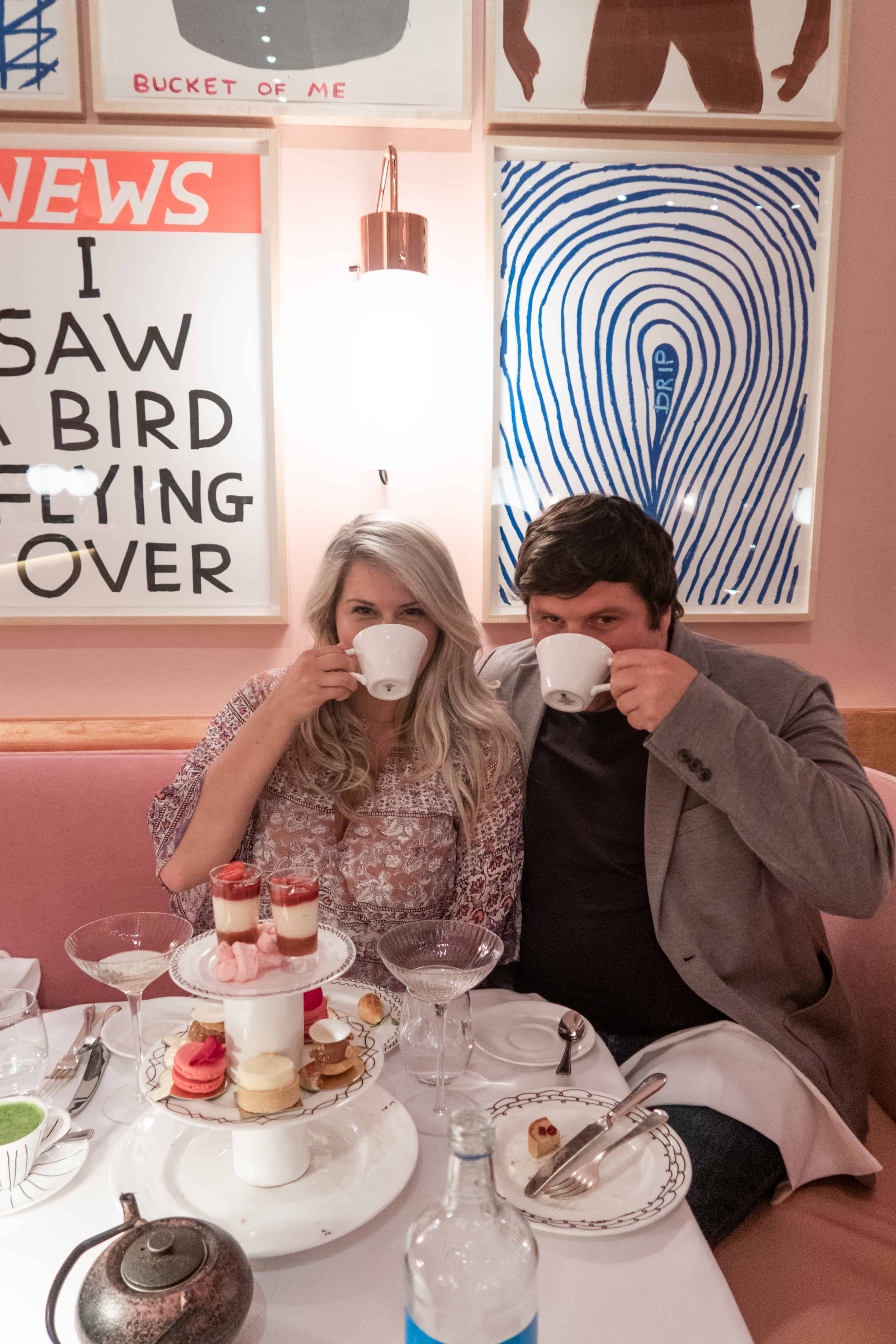 Champagne afternoon tea | Afternoon Tea at Sketch in London | The Republic of Rose