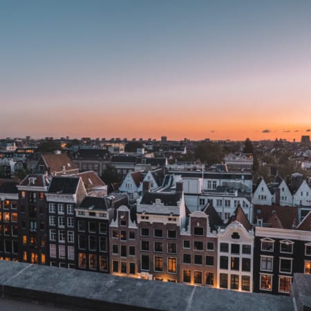 Rooftop at Soho House Amsterdam | THE ULTIMATE GUIDE TO AMSTERDAM NETHERLANDS | The Republic Of Rose