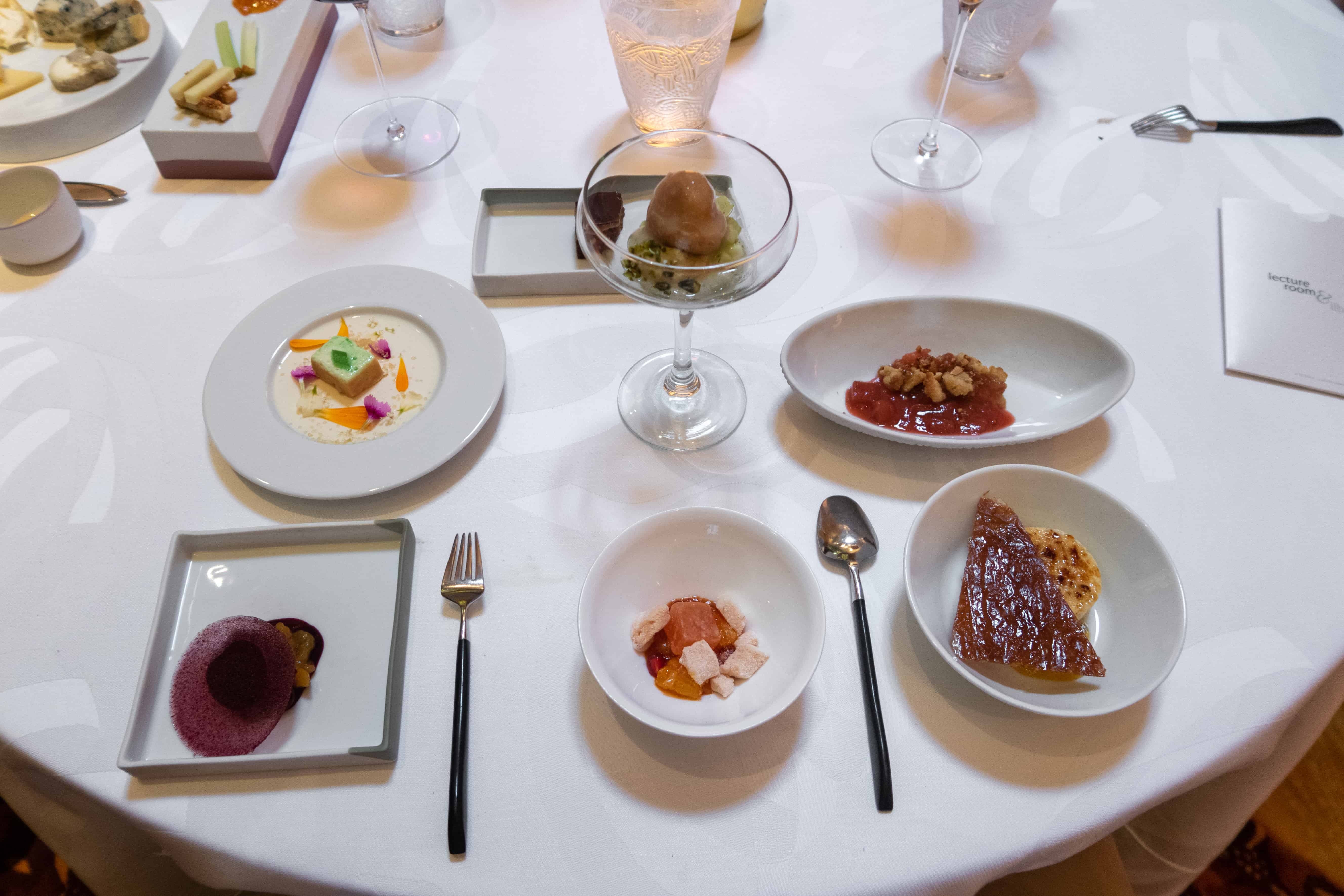 Dessert Selection | Dining at Sketch Lecture Room & Library in London | The Republic of Rose