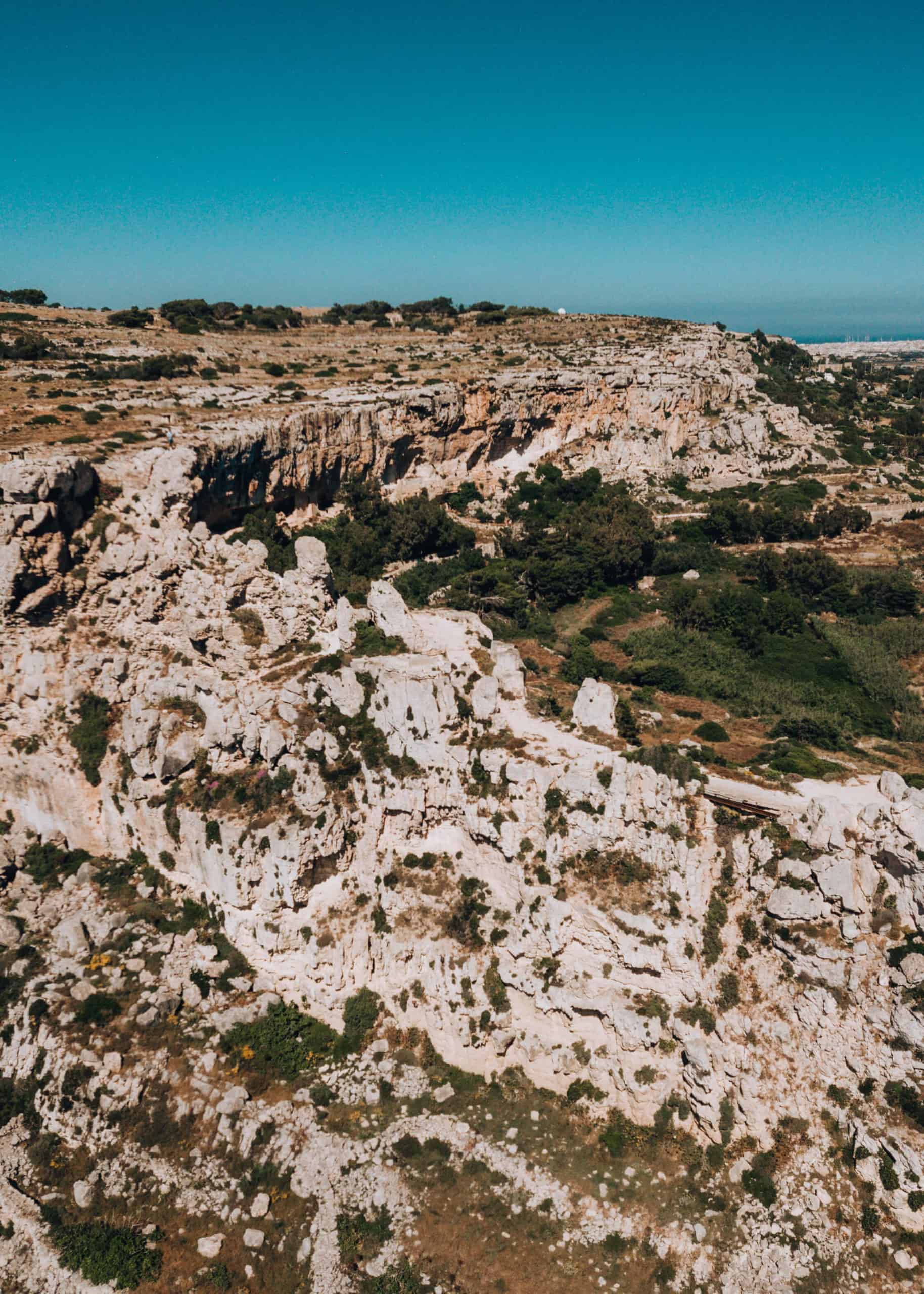 View from the Dingli Cliffs | The Perfect 5 Day Malta Itinerary | The Republic of Rose
