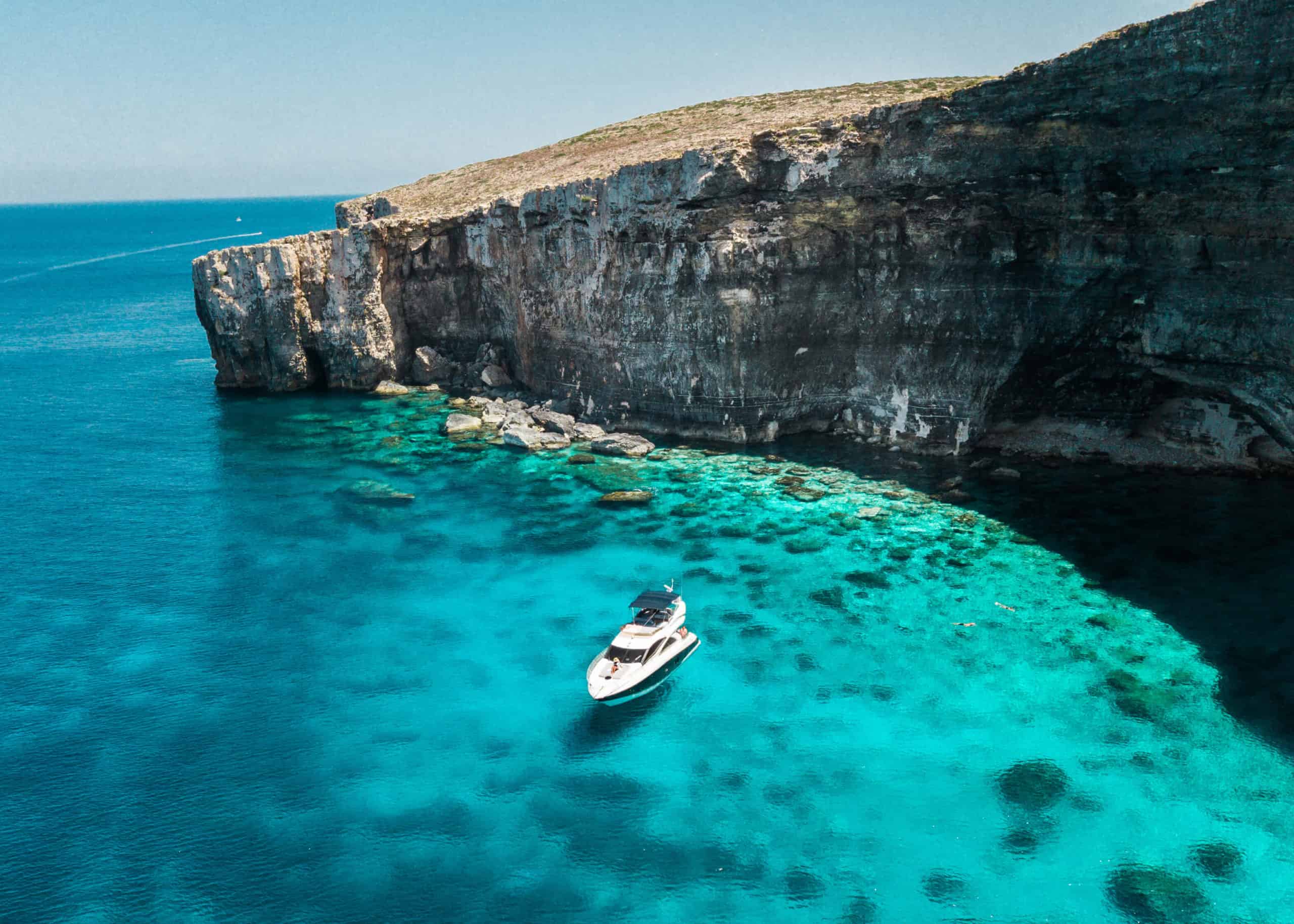 Santa Maria Caves on Comino Island | The Perfect 5 Day Malta Itinerary | The Republic of Rose