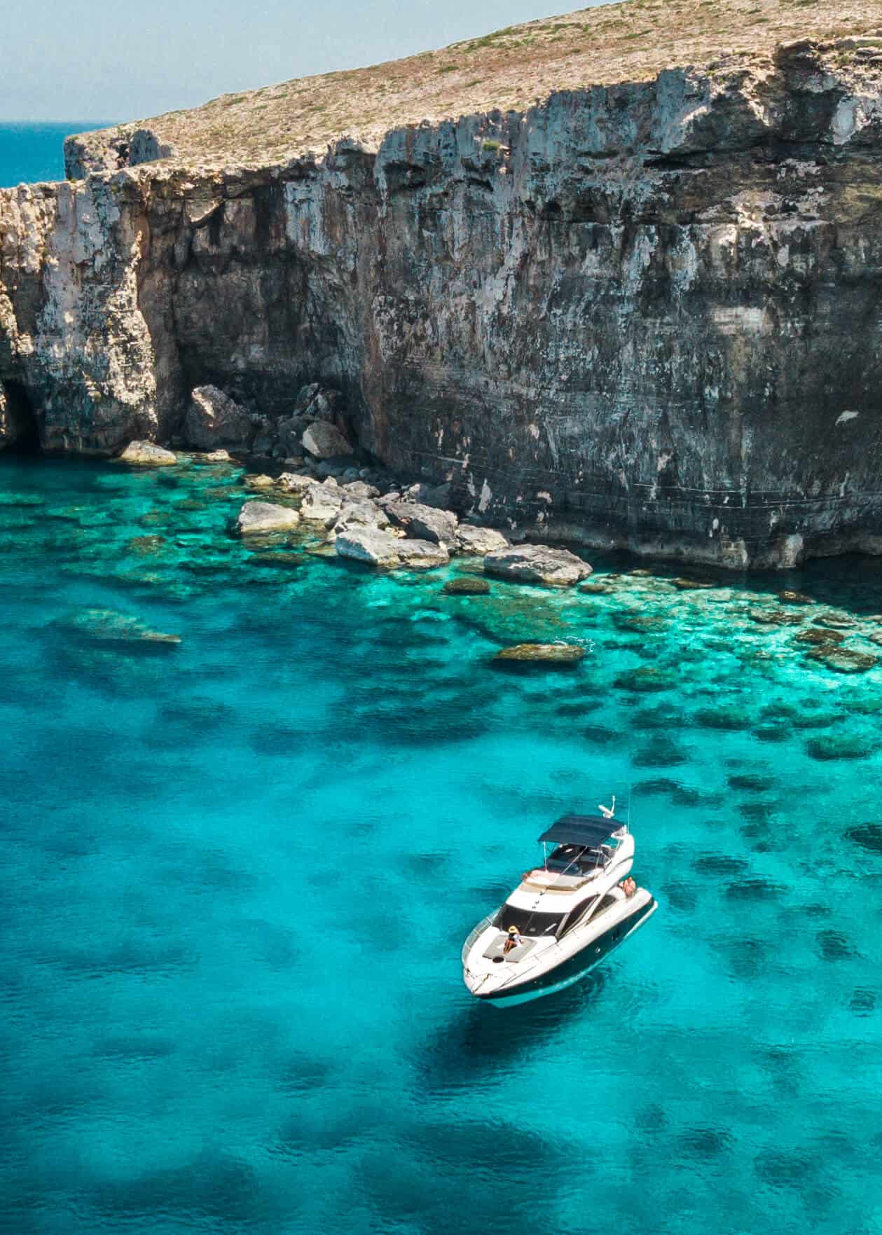 Santa Maria Caves on Comino Island | The Perfect 5 Day Malta Itinerary | The Republic of Rose