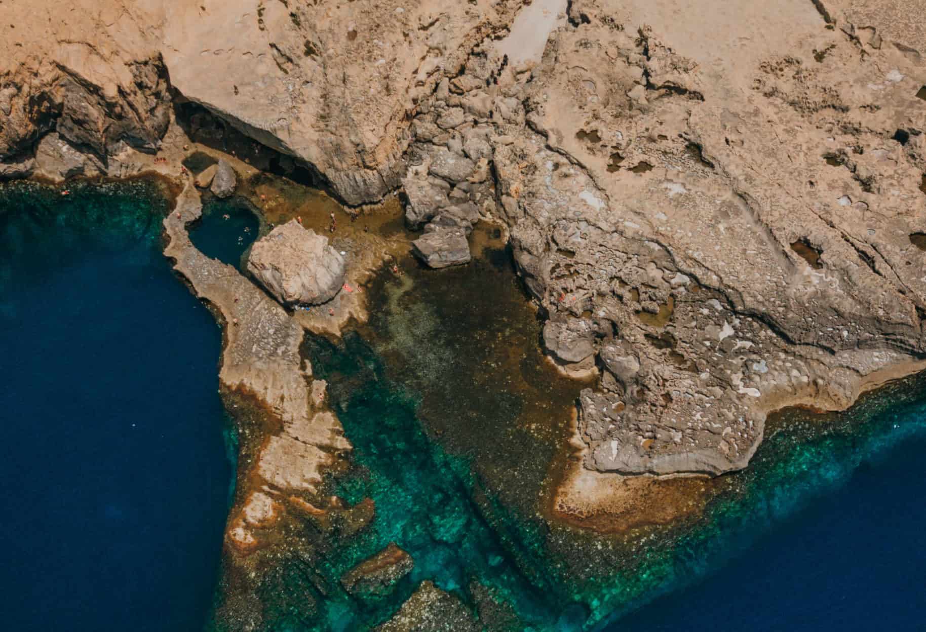 The Blue Hole on Gozo island | The Perfect 5 Day Malta Itinerary | The Republic of Rose
