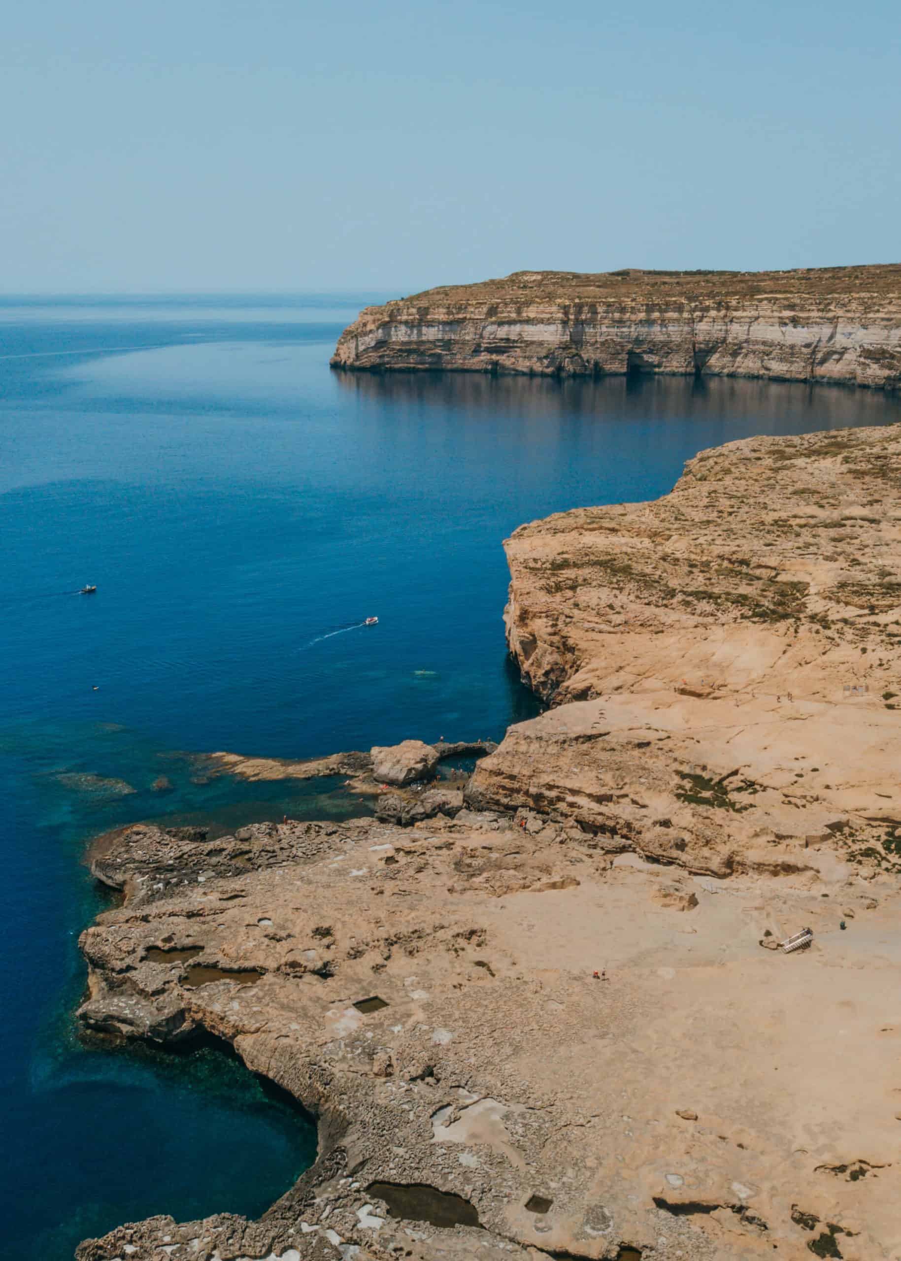 The Blue Hole on Gozo island | The Perfect 5 Day Malta Itinerary | The Republic of Rose