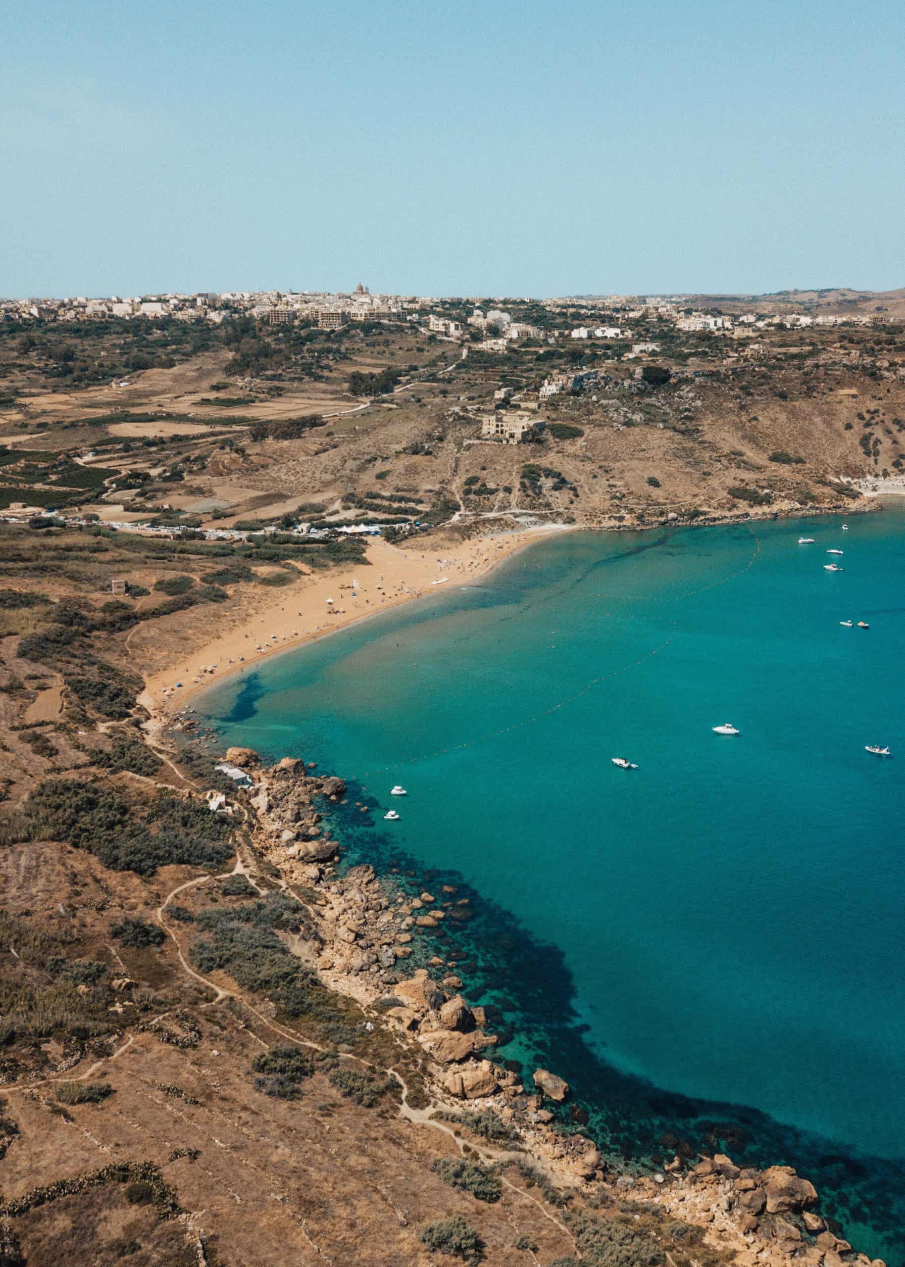 Ramla Bay on Gozo island | The Perfect 5 Day Malta Itinerary | The Republic of Rose