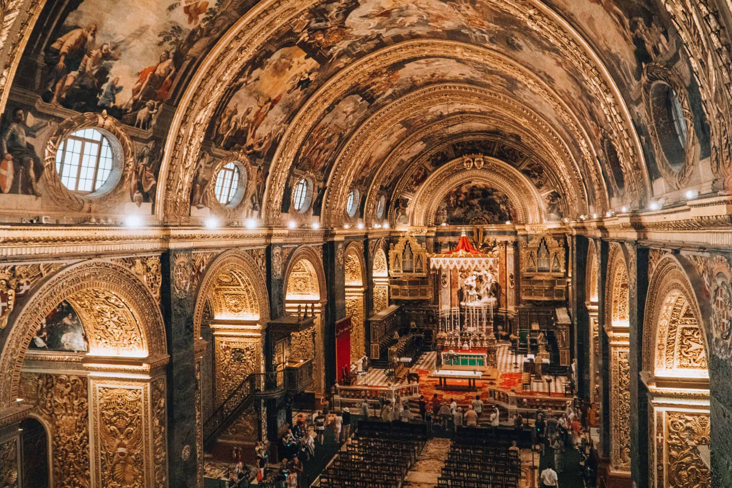 St John's Co-Cathedral in Valletta | The Perfect 5 Day Malta Itinerary | The Republic of Rose