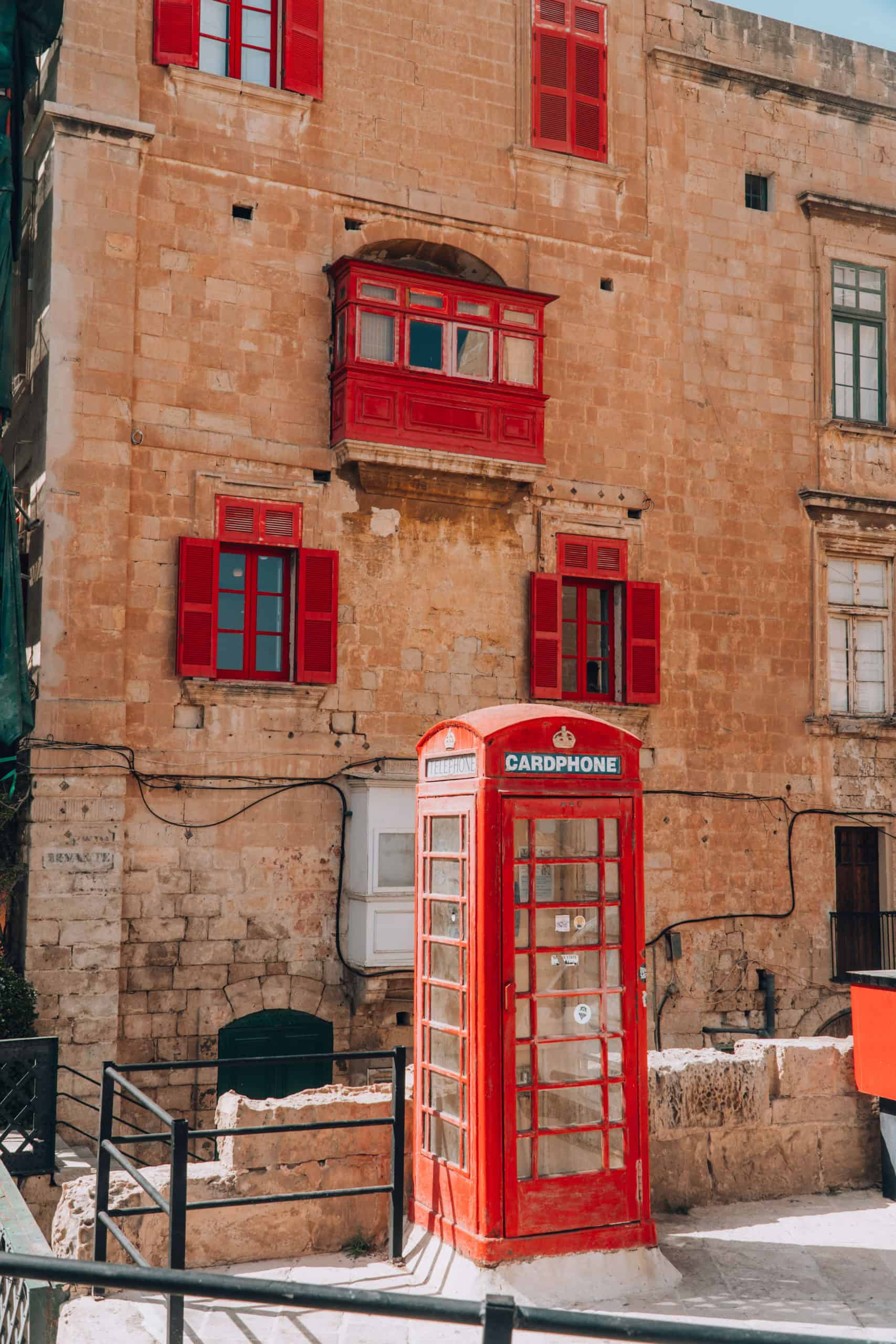 Photo booth in Valletta | The Perfect 5 Day Malta Itinerary | The Republic of Rose