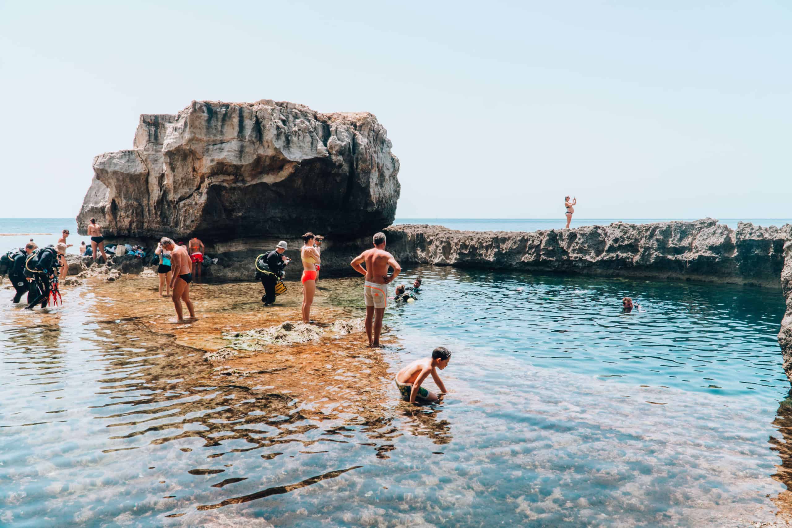 The Blue Hole on Gozo island | The Perfect 5 Day Malta Itinerary | The Republic of Rose