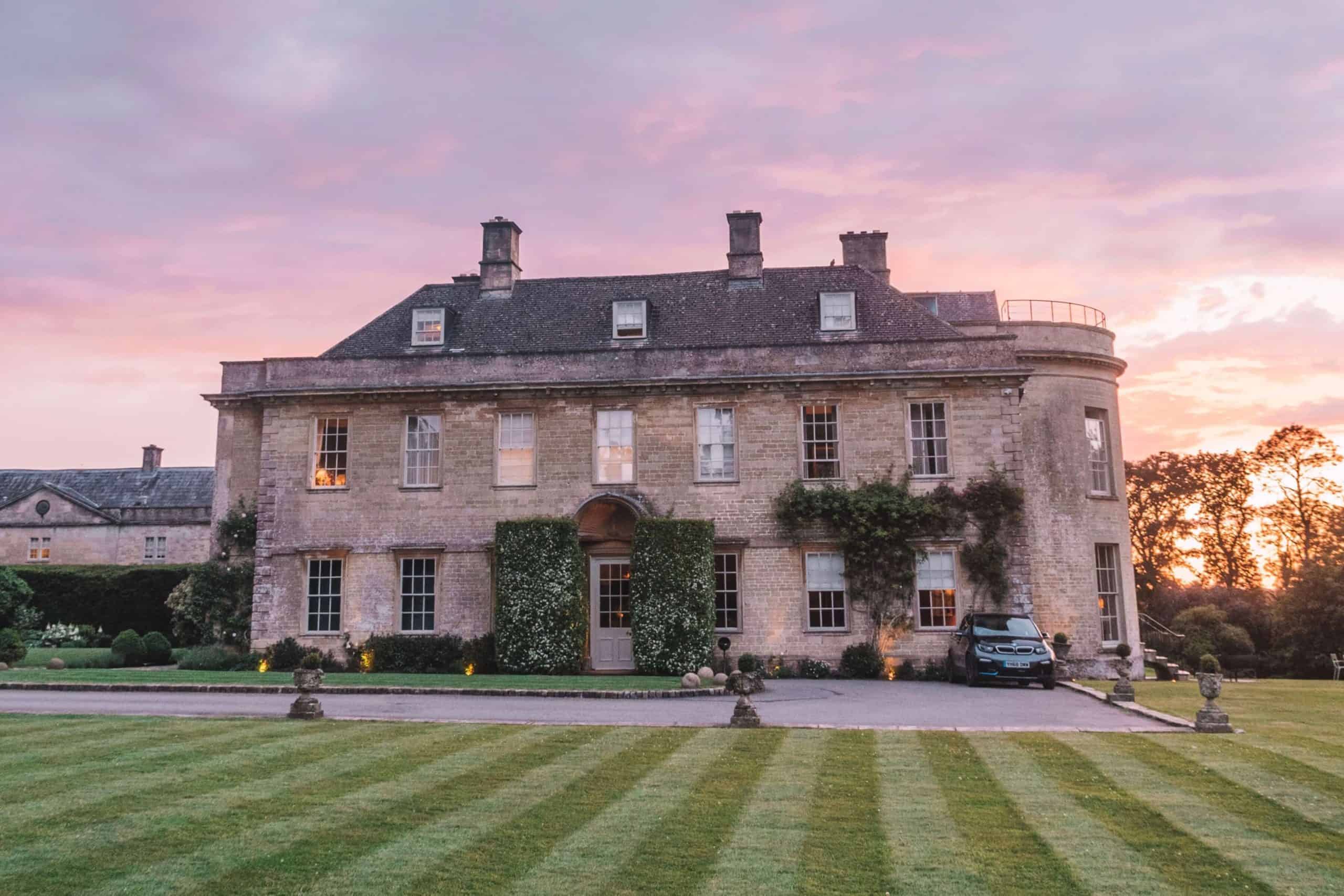 Outside of Babington House in the English Countryside | The Cotswolds in 20 Photos