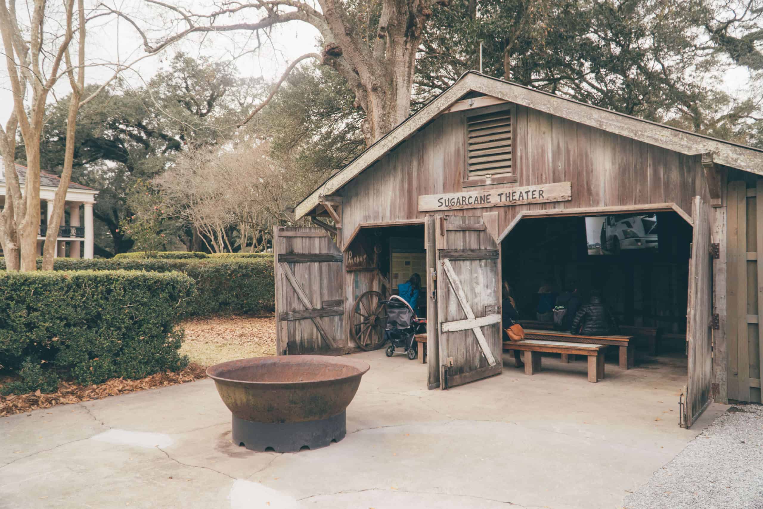 Sugarcane Theater | Staying Overnight at Oak Alley Plantation in Louisiana | The Republic of Rose
