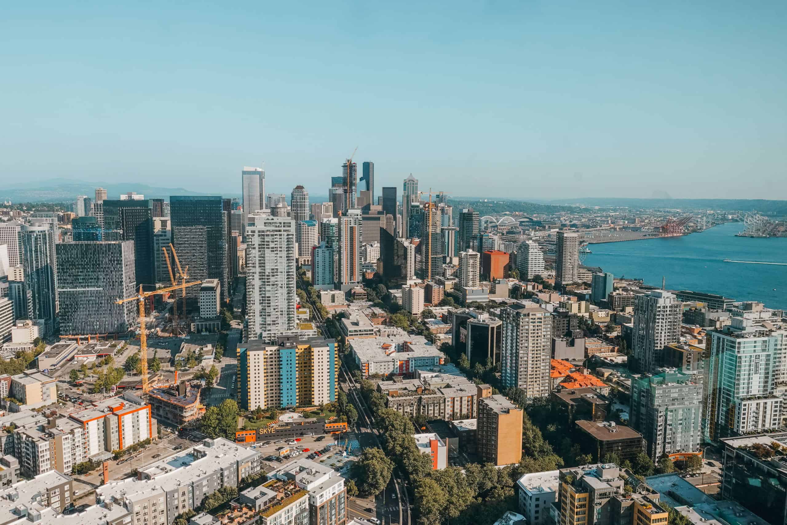 Views of Seattle from the Space Needle | The Ultimate First-Timer's Guide to Seattle | The Republic of Rose