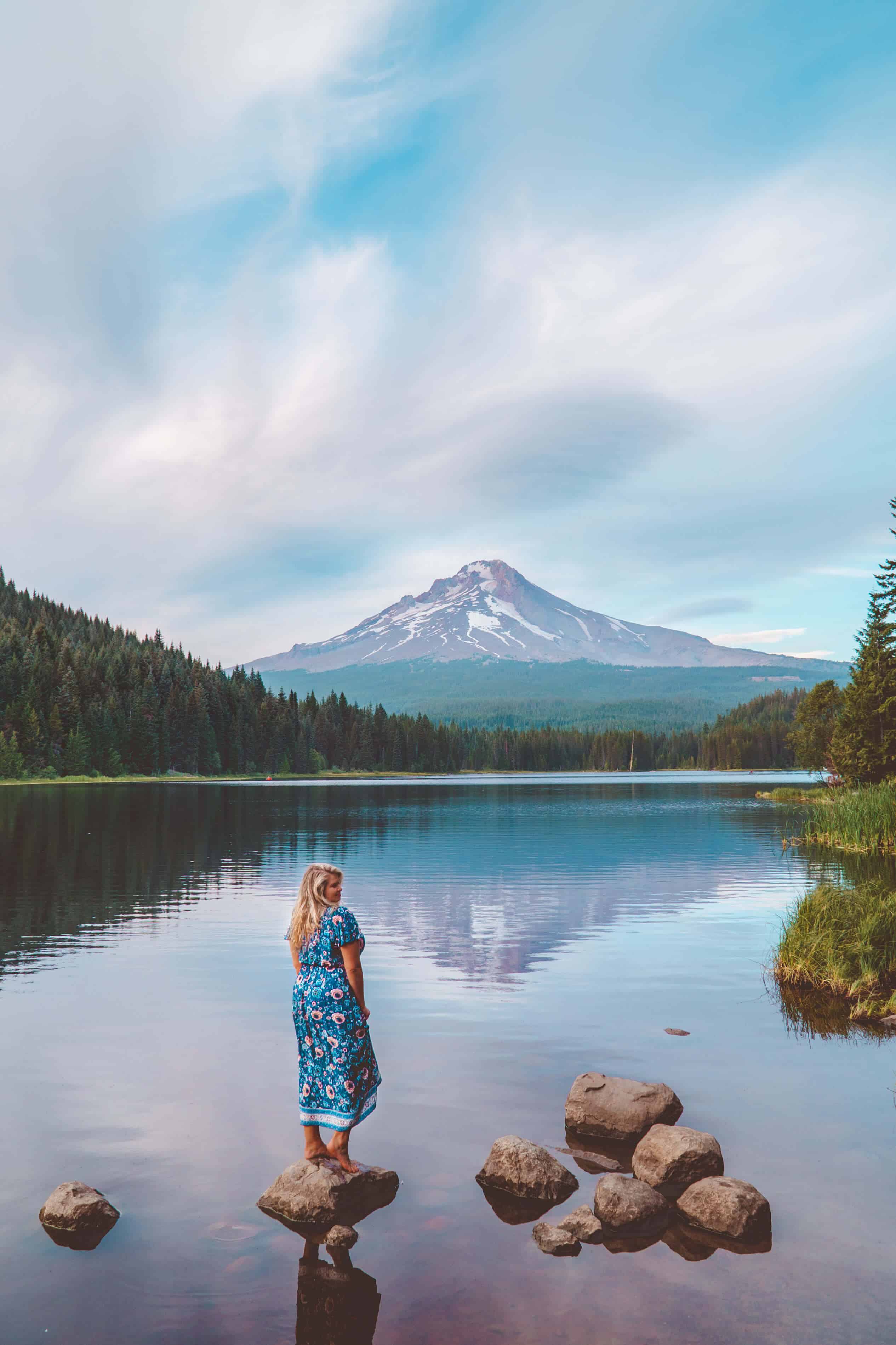 Trillum Lake - The Perfect Oregon Road Trip Itinerary | The Republic of Rose