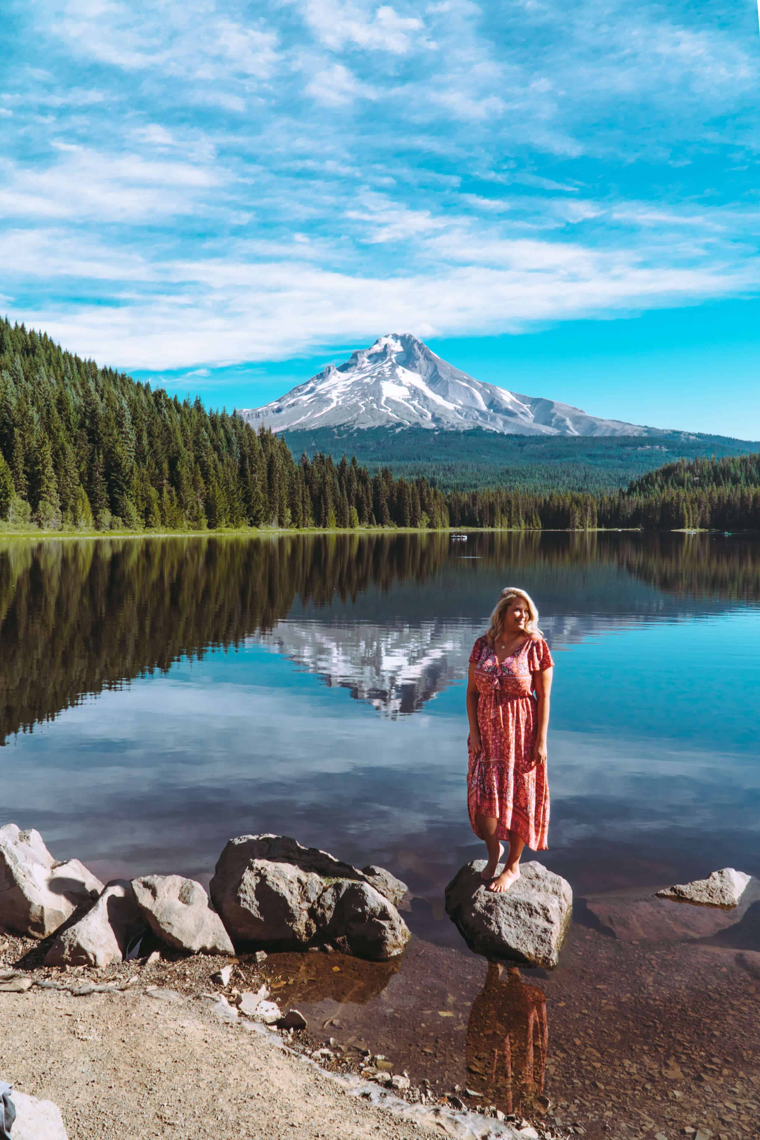 Trillum Lake - The Perfect Oregon Road Trip Itinerary | The Republic of Rose