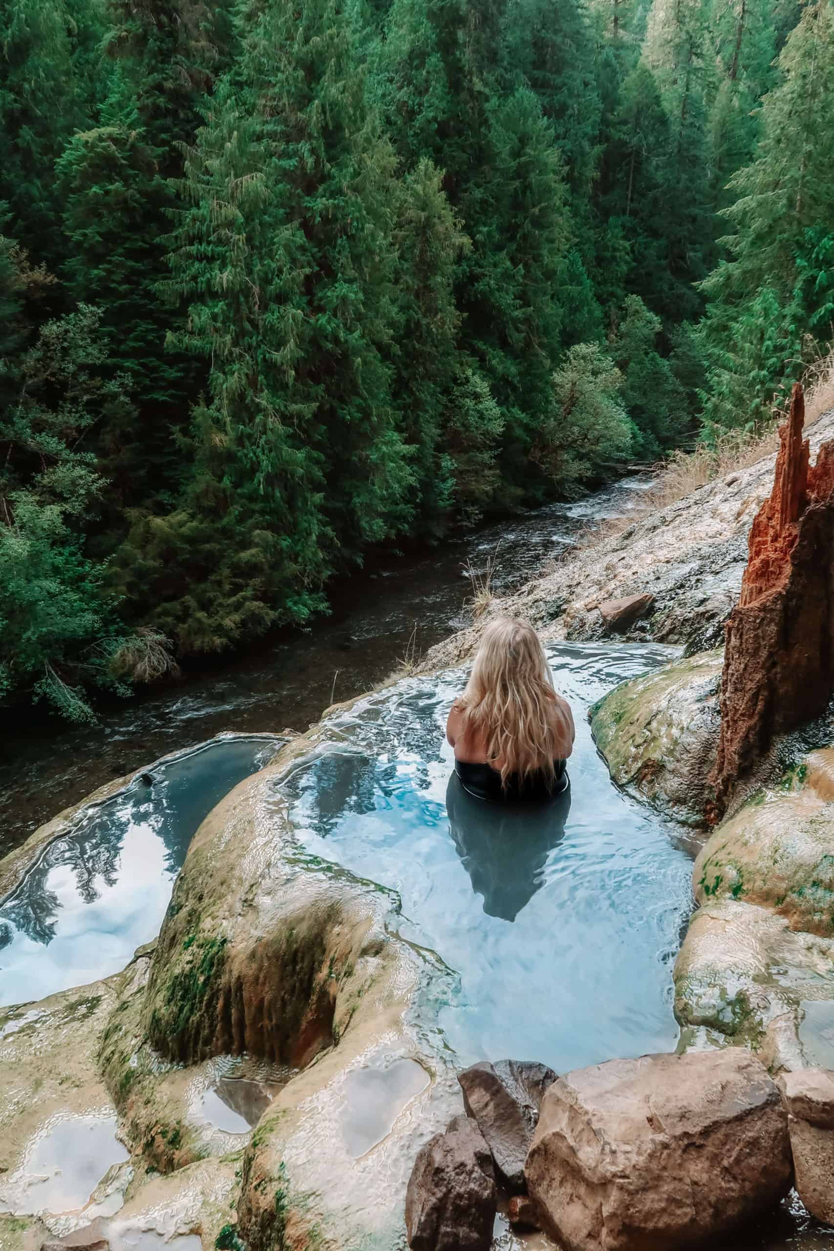 Umpqua Hot Springs - The Perfect Oregon Road Trip Itinerary | The Republic of Rose