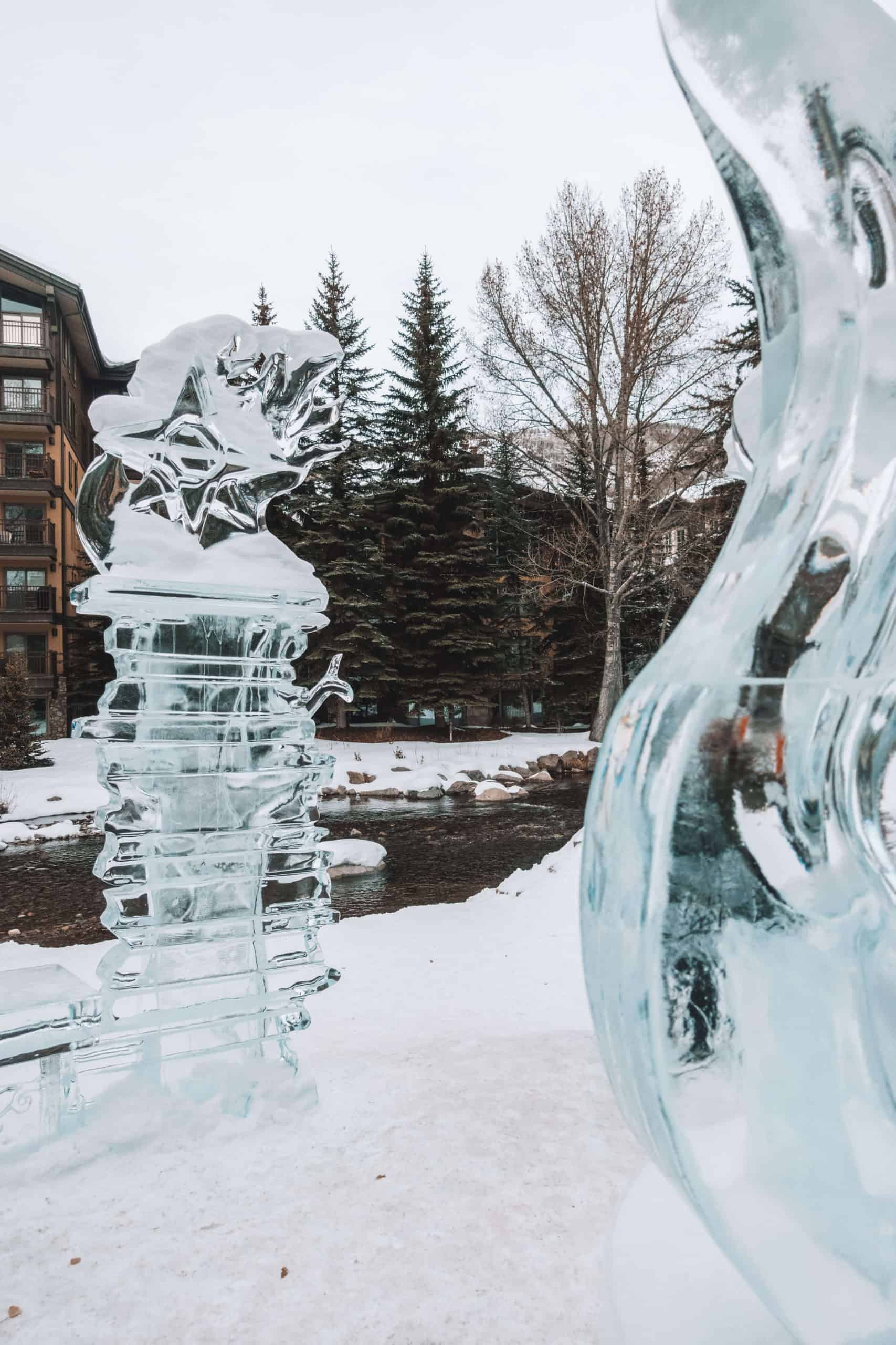 Ice sculptures in Vail | The Ultimate Guide to Vail, Colorado
