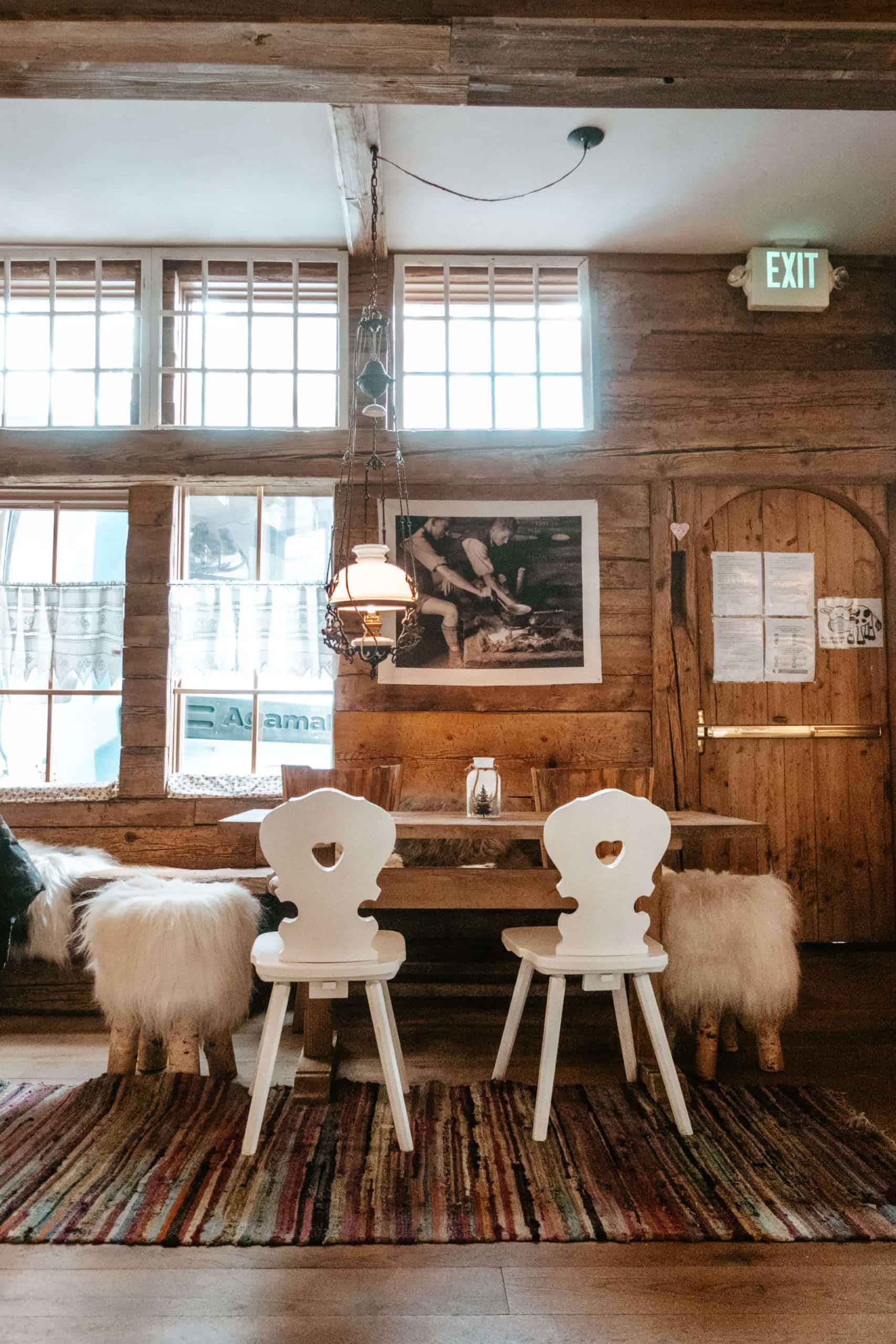 Dining room at Alpenrose | The Ultimate Guide to Vail, Colorado