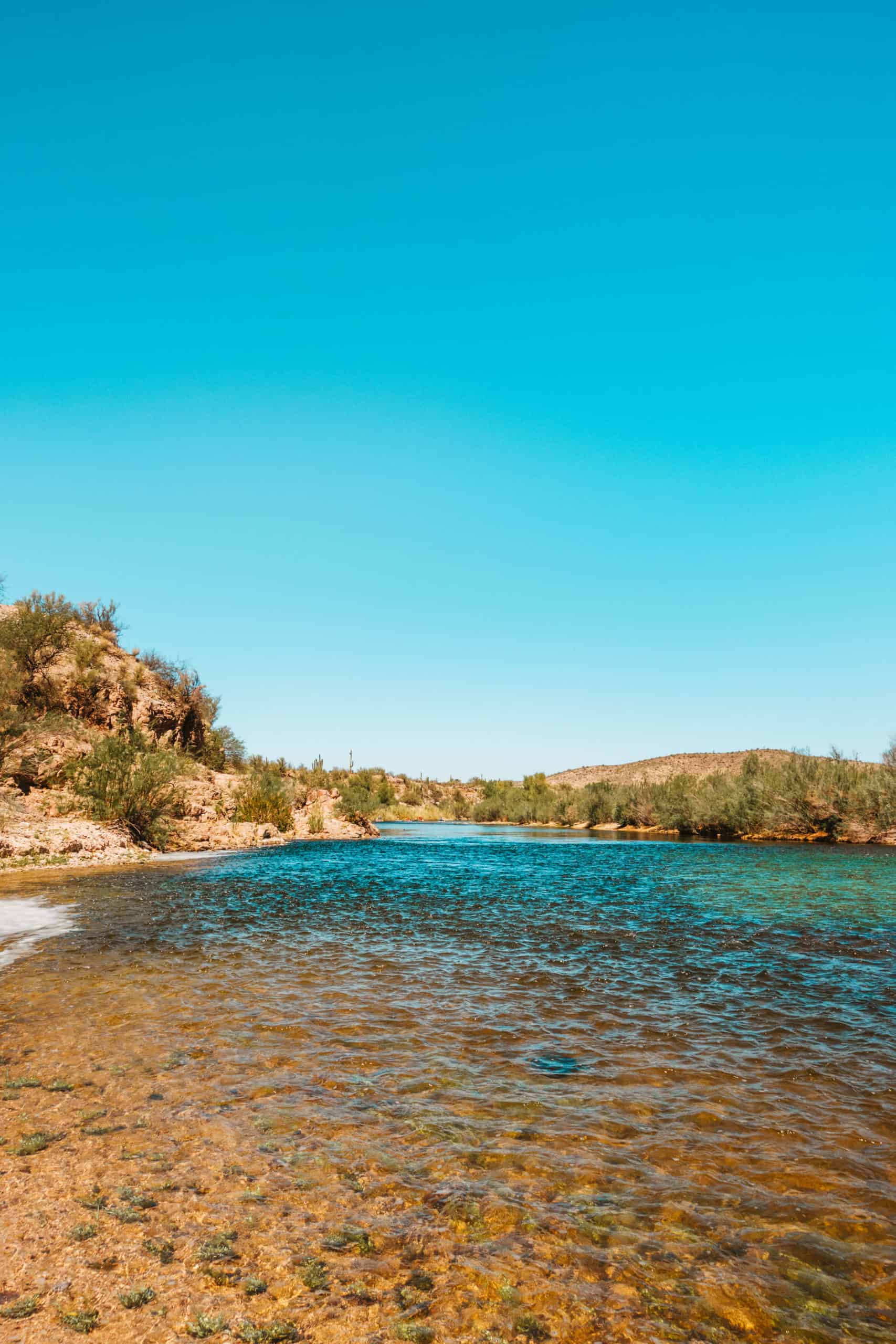 Salt River in Phoenix, Arizona