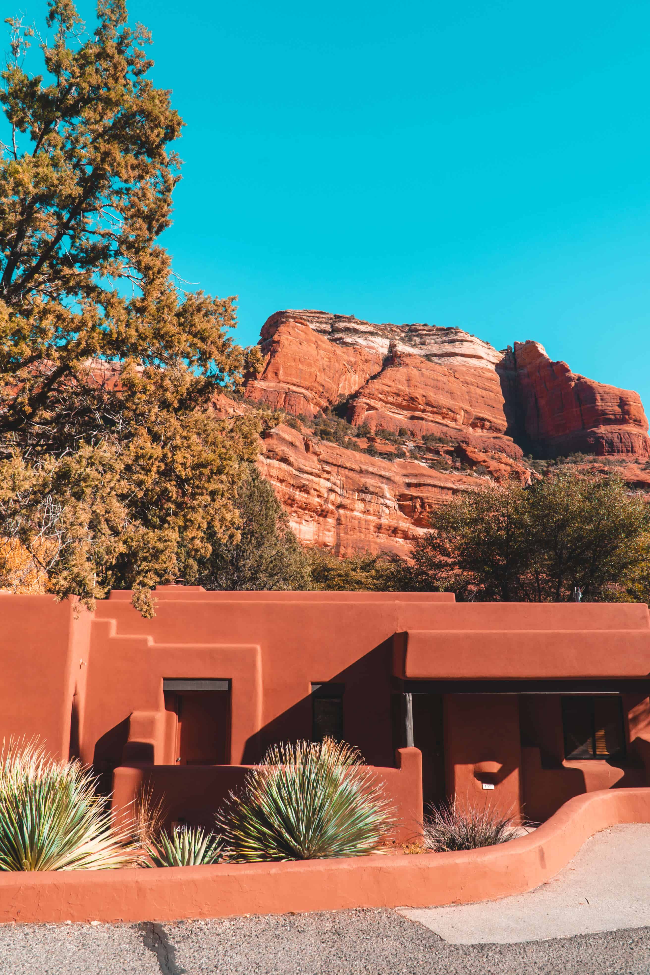 Southwest style rooms at Enchantment Resort in Sedona, Arizona