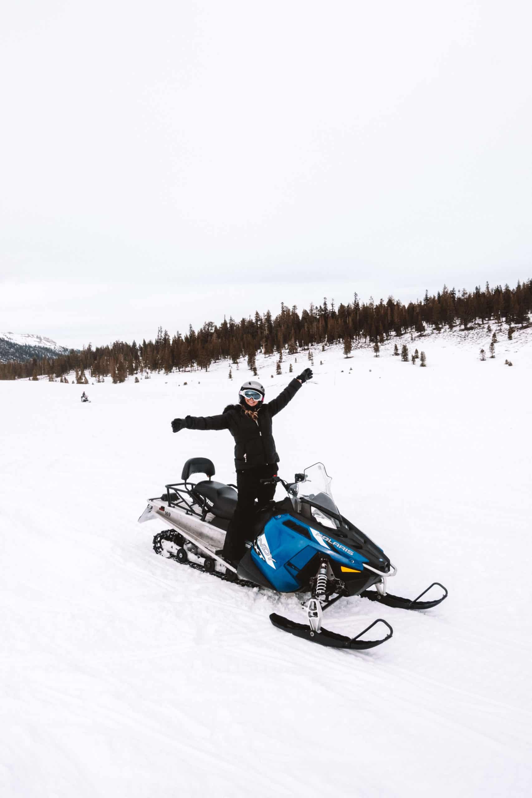 Snowmobile Adventures tour | The Ultimate Guide to Mammoth Lakes in the Winter