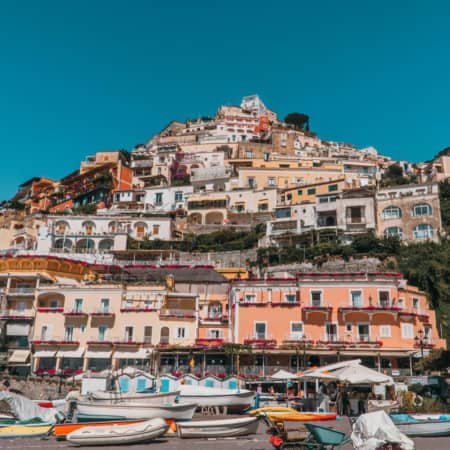 Views of Positano, Italy