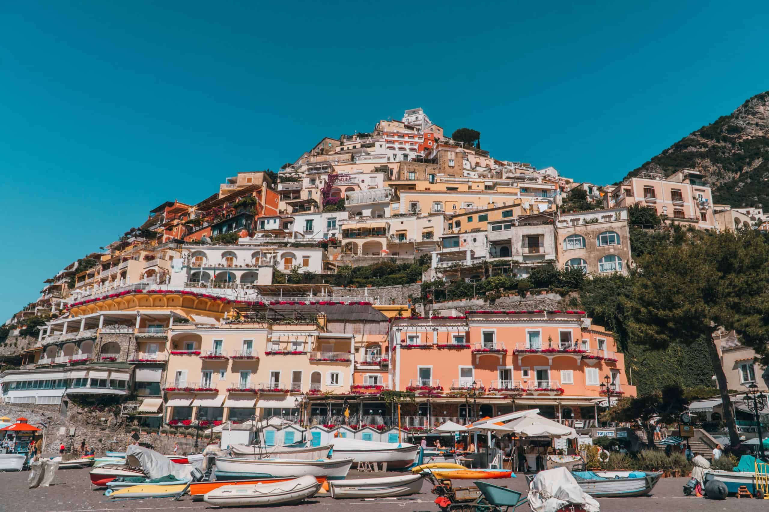 Views of Positano, Italy