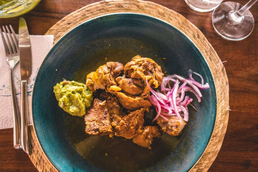 Cochinita Pibil at Casa Mam in Tulum, Mexico