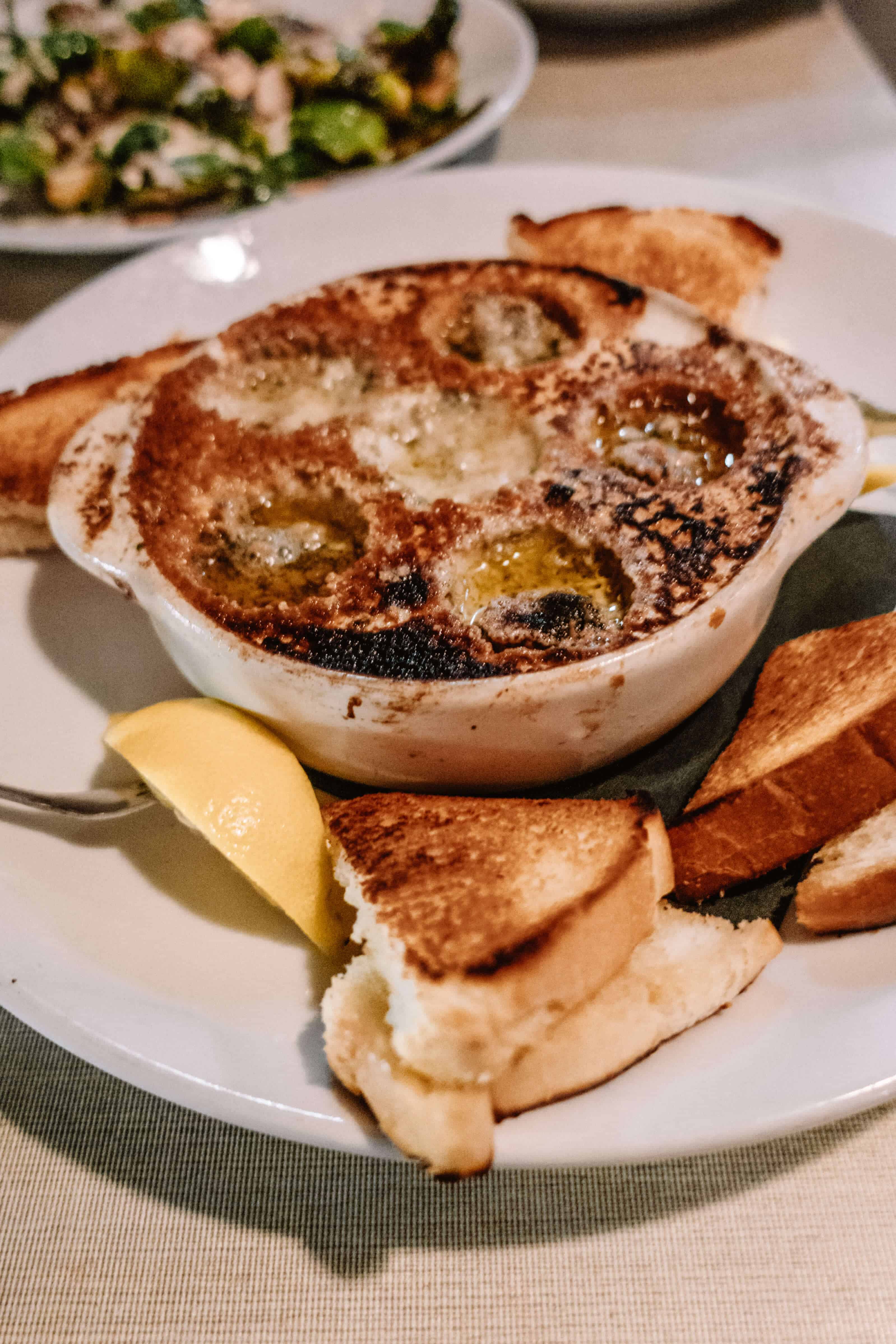 Escargot at Blue River Bistro in Breckenridge, Colorado | The Ultimate Guide to Breckenridge in the Winter