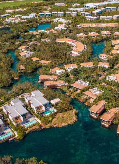 Rosewood Mayakoba overwater bungalow